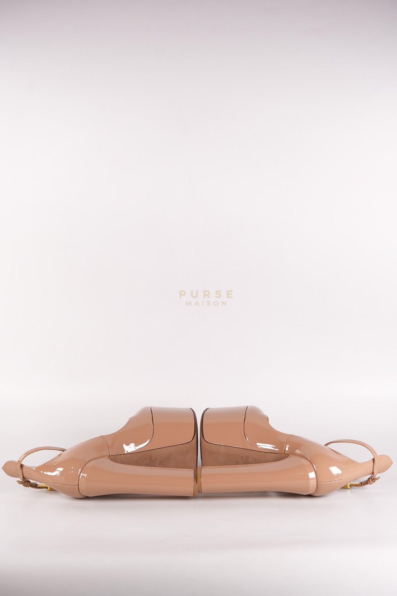 Tango Beige Patent Leather Pumps Size 36 EU (22.5 cm) | Purse Maison Luxury Bags Shop