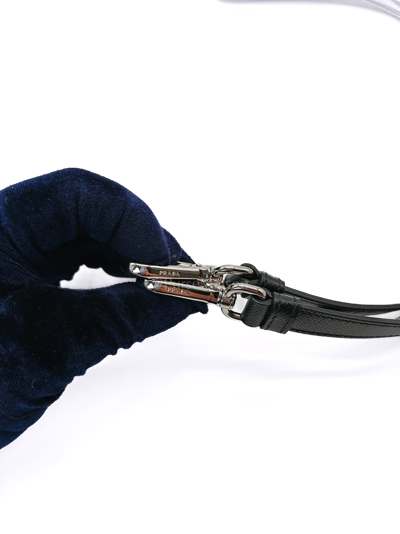 Tessuto Impuntu Black Quilted Nylon Chain Tote Bag | Purse Maison Luxury Bags Shop