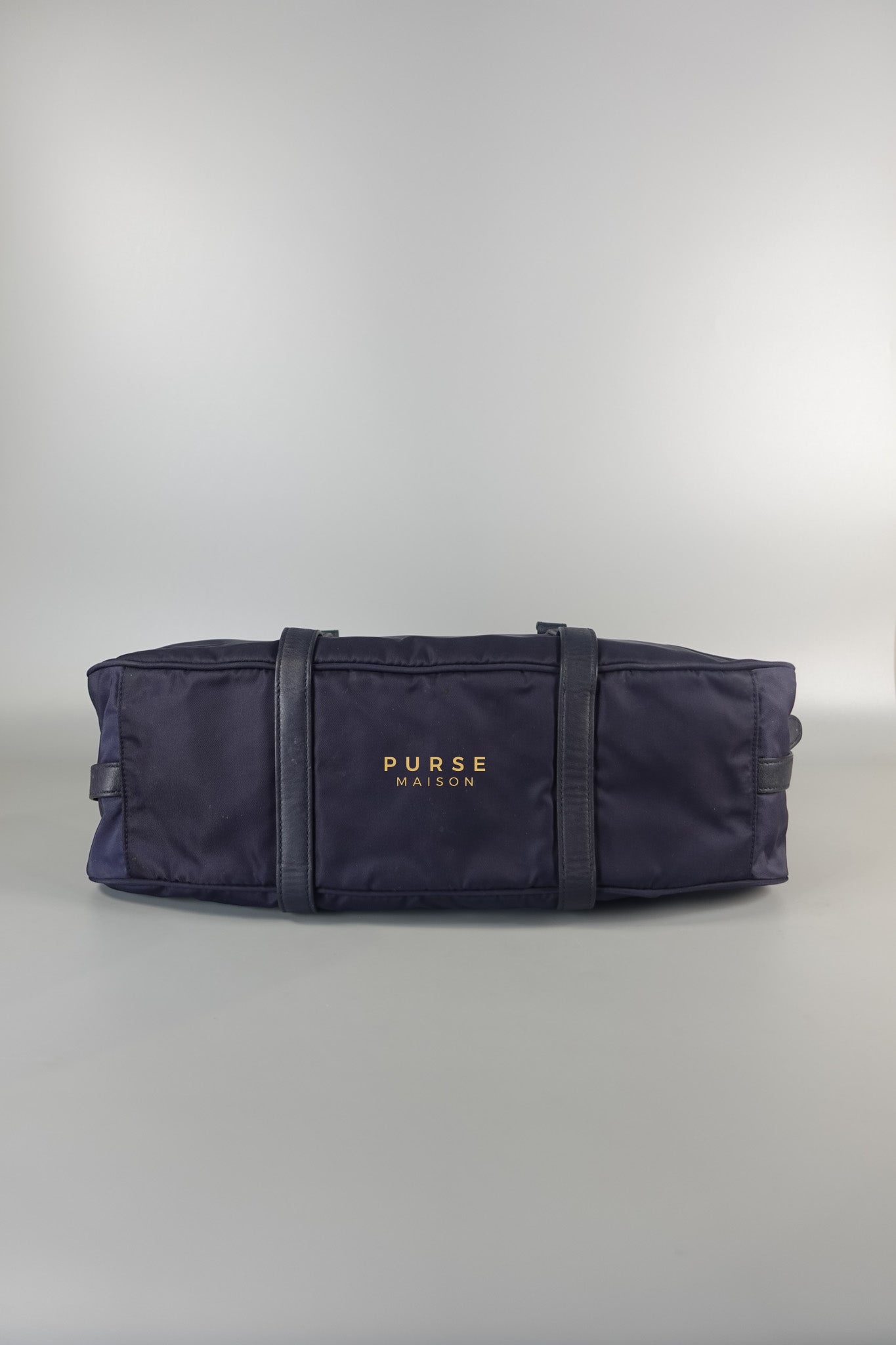 Tessuto Blue Nylon Hand Bag | Purse Maison Luxury Bags Shop