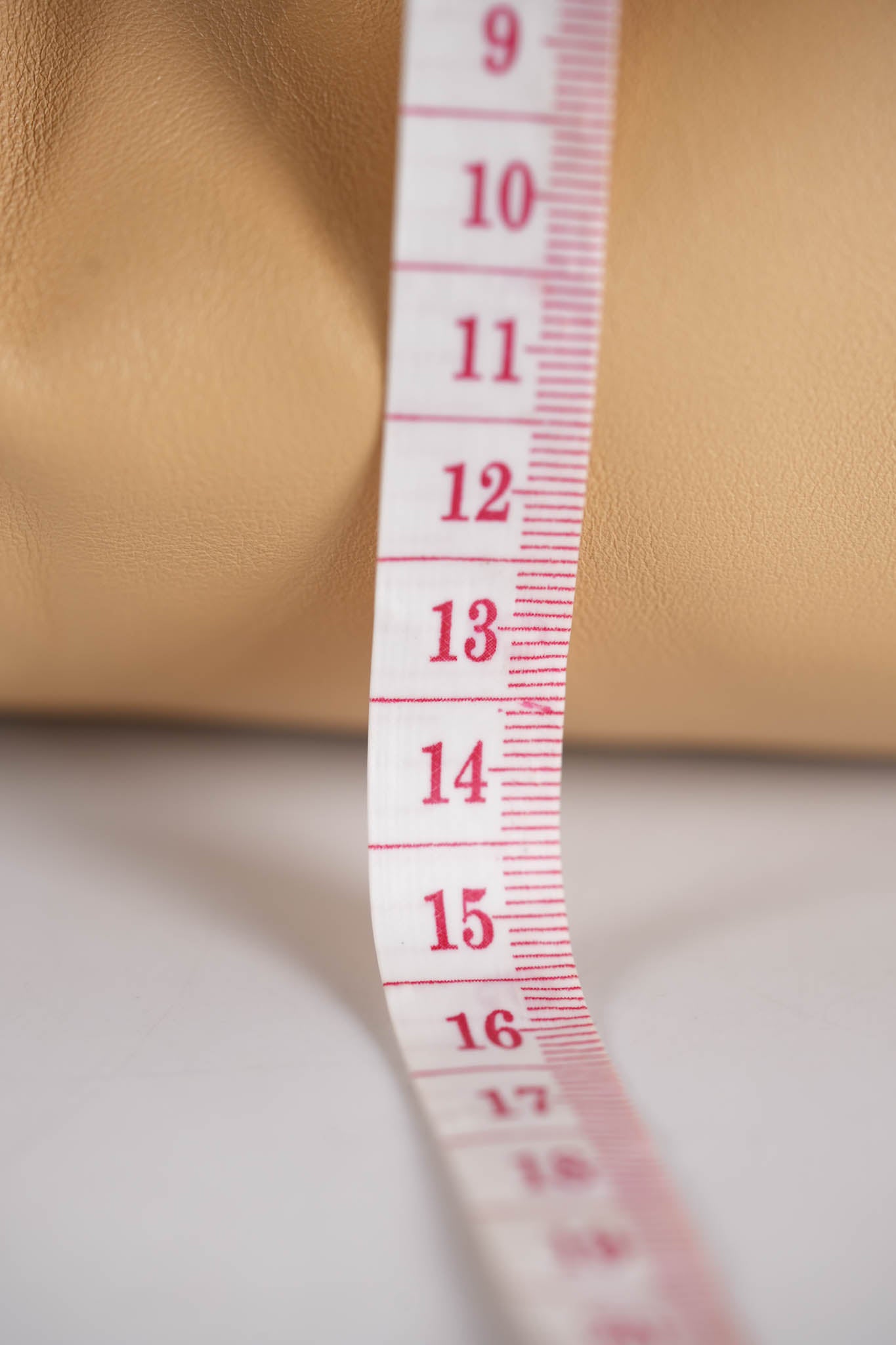 The Chain Pouch Medium in Almond Beige Calfskin Leather | Purse Maison Luxury Bags Shop