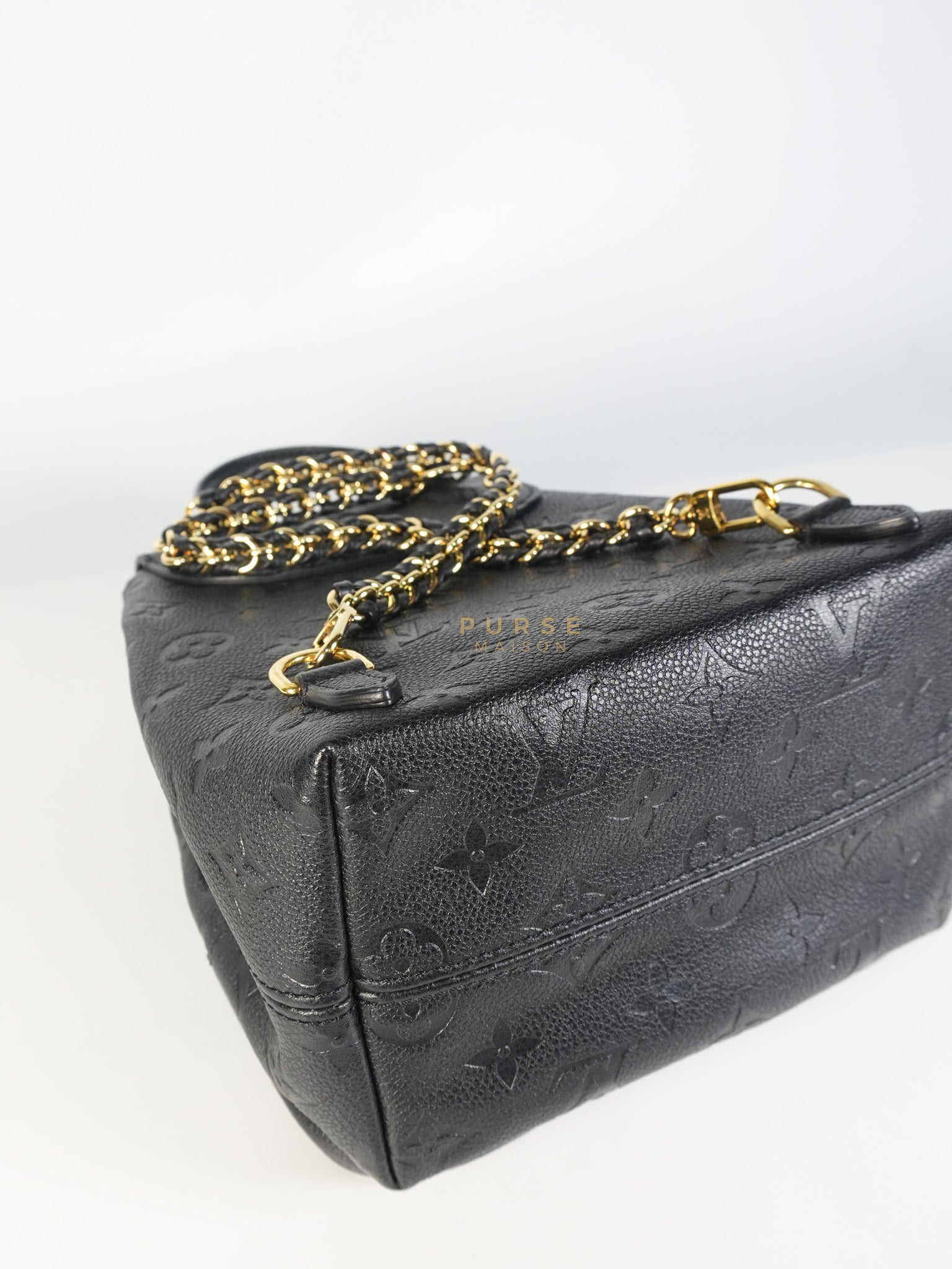 The Playful Backup Backpack in Black Monogram Empreinte Leather(Microchip) | Purse Maison Luxury Bags Shop