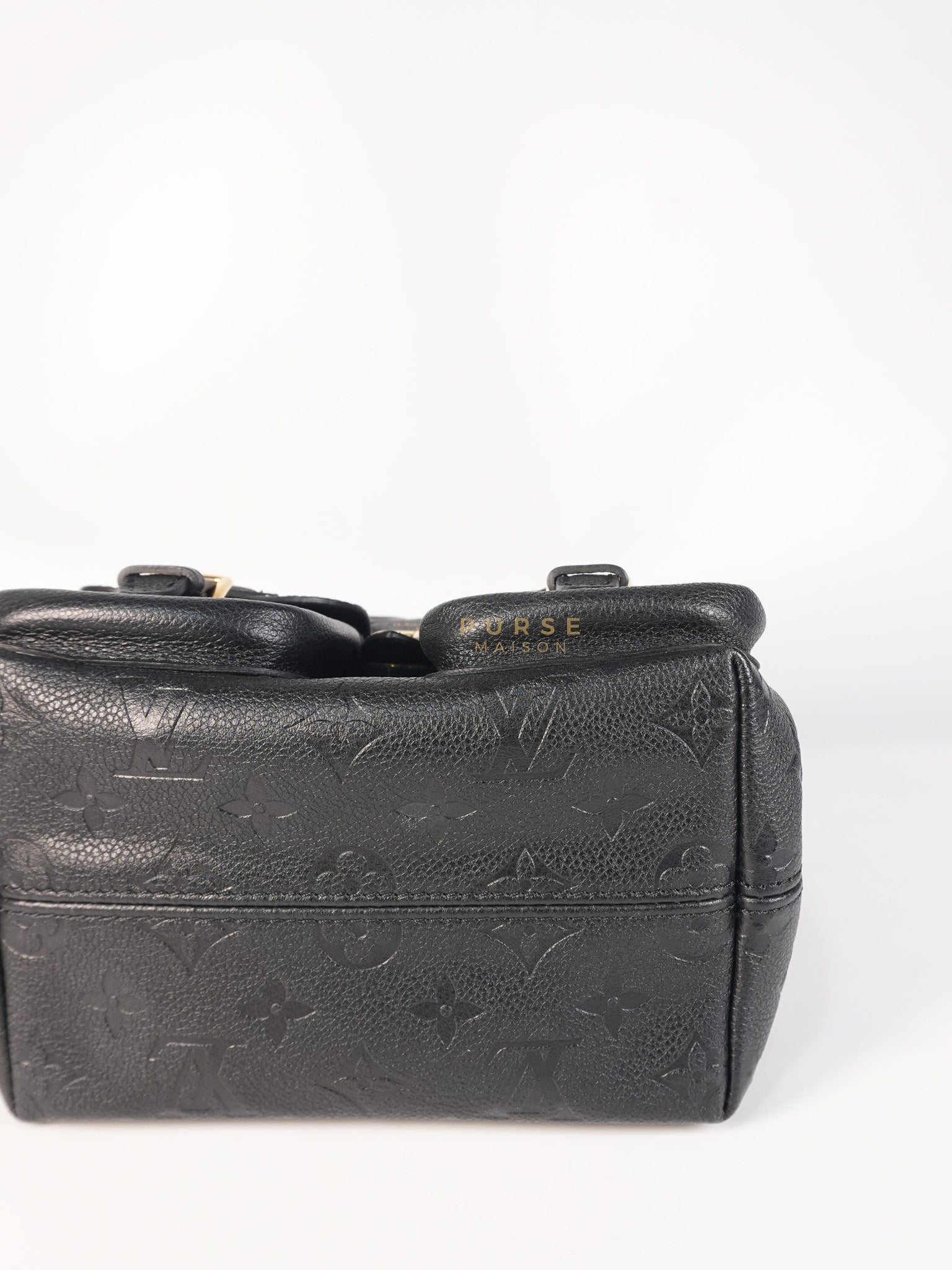 The Playful Backup Backpack in Black Monogram Empreinte Leather(Microchip) | Purse Maison Luxury Bags Shop