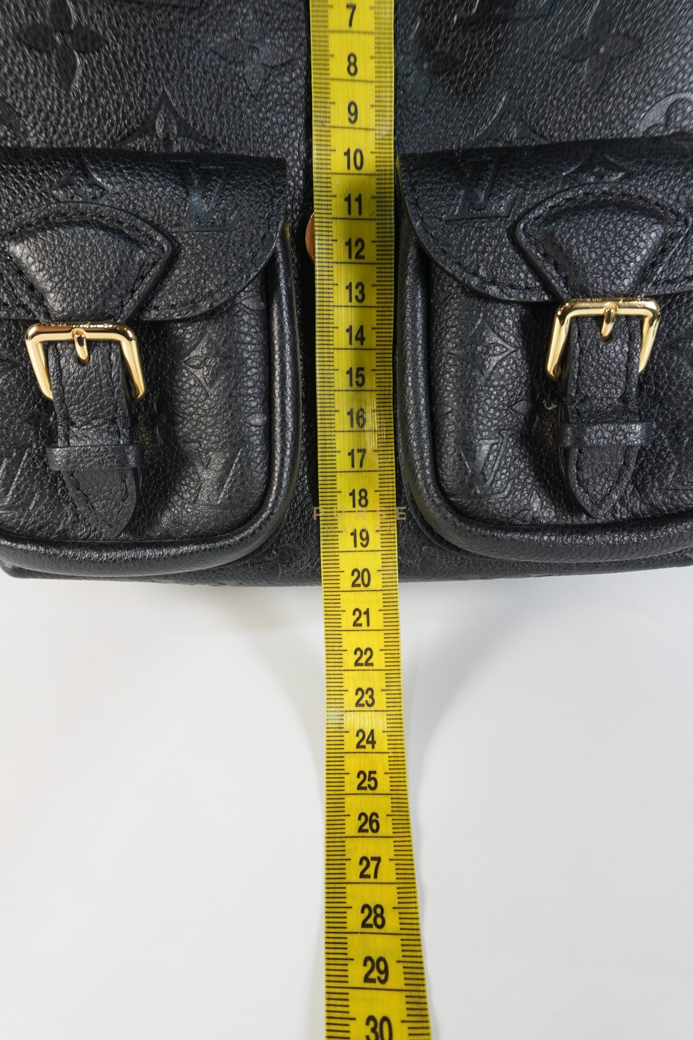 The Playful Backup Backpack in Black Monogram Empreinte Leather(Microchip) | Purse Maison Luxury Bags Shop