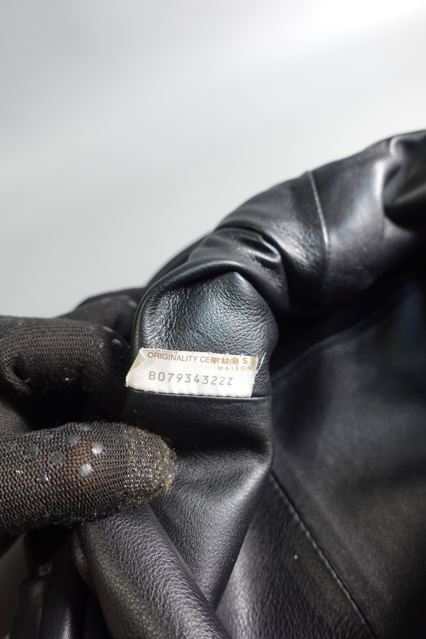 The Pouch Bag in Black Calfskin Leather | Purse Maison Luxury Bags Shop