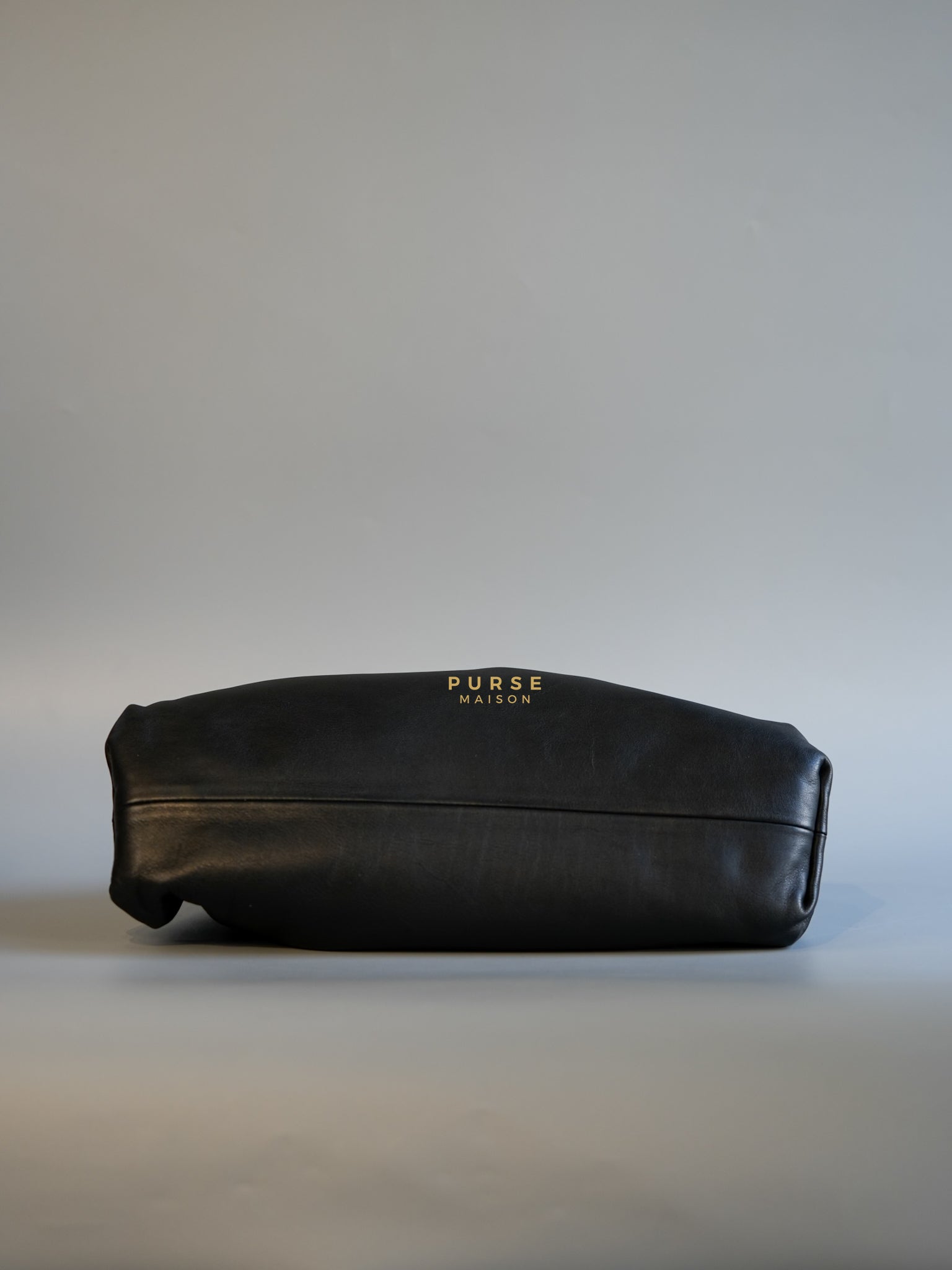 The Pouch Bag in Black Calfskin Leather | Purse Maison Luxury Bags Shop