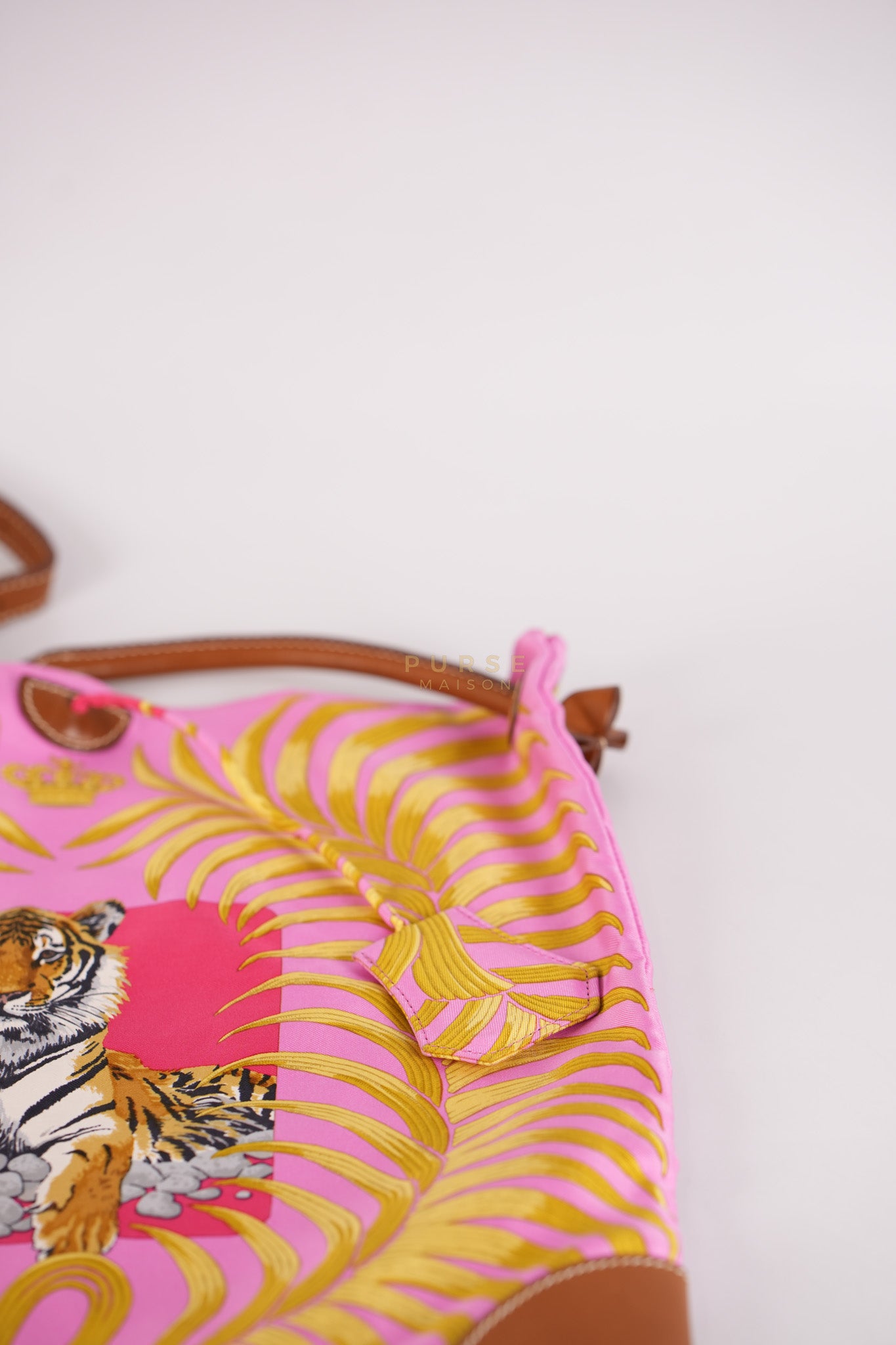 Tiger Pattern Silky City Multicolor Crossbody Bag | Purse Maison Luxury Bags Shop