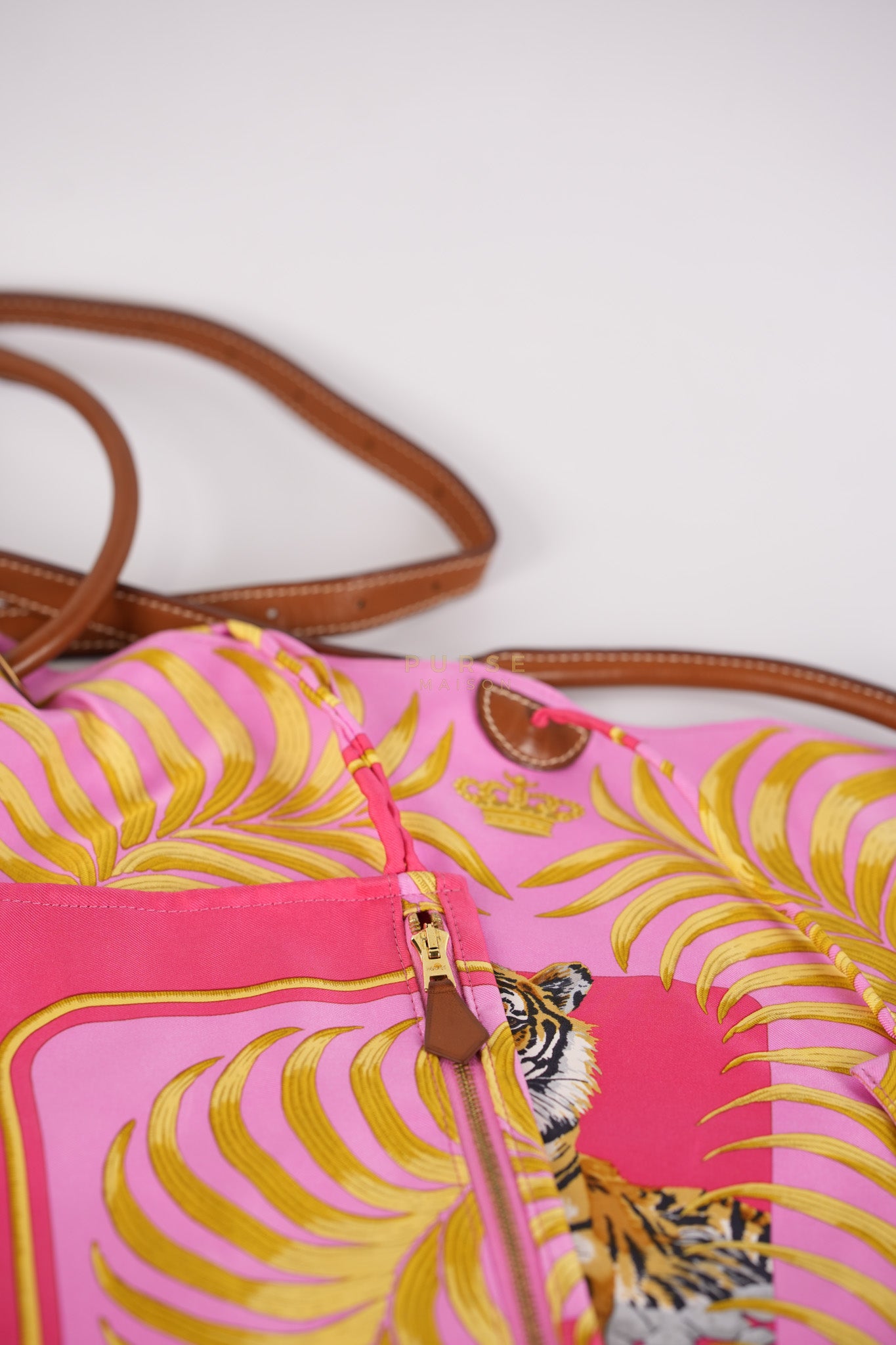 Tiger Pattern Silky City Multicolor Crossbody Bag | Purse Maison Luxury Bags Shop