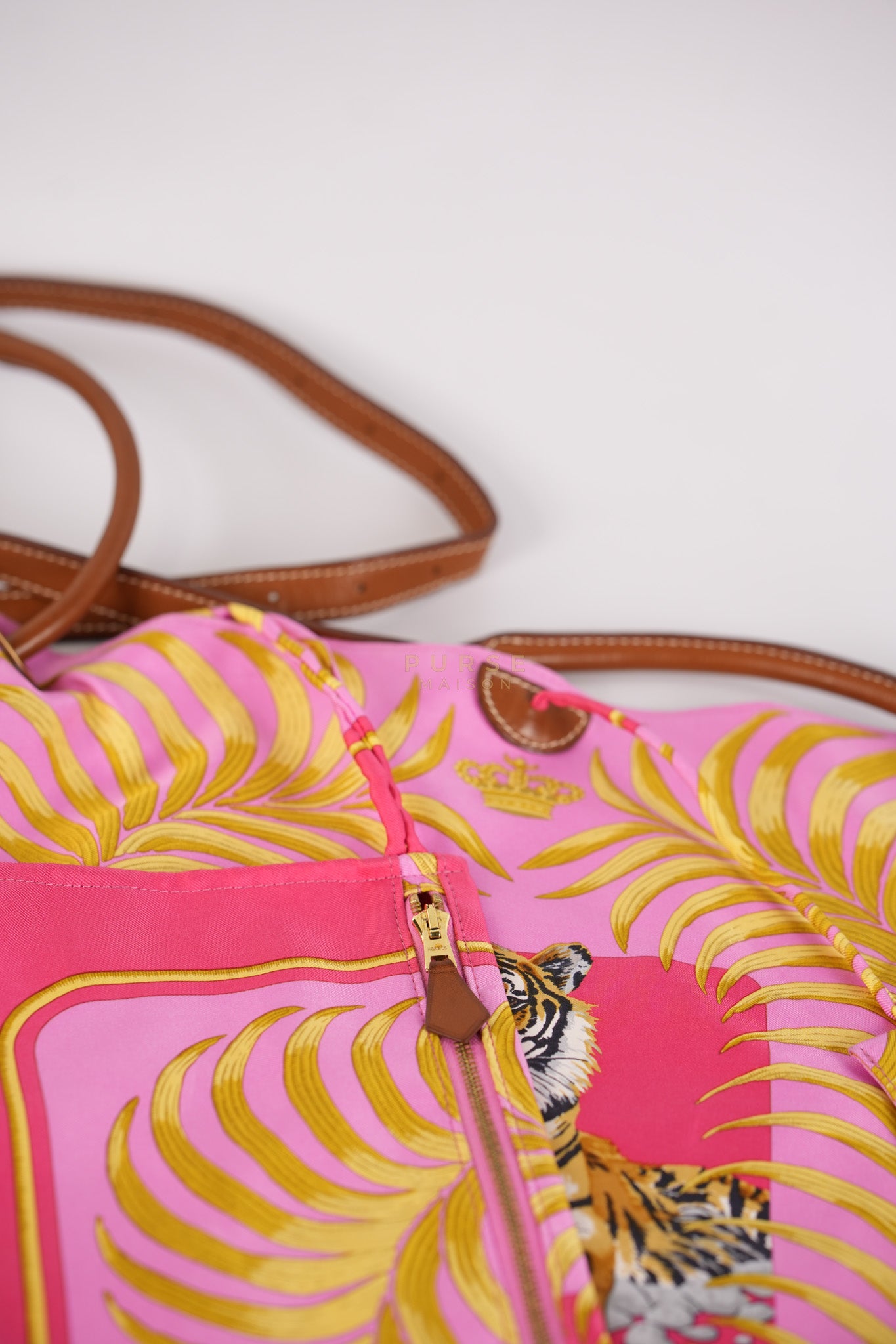 Tiger Pattern Silky City Multicolor Crossbody Bag | Purse Maison Luxury Bags Shop