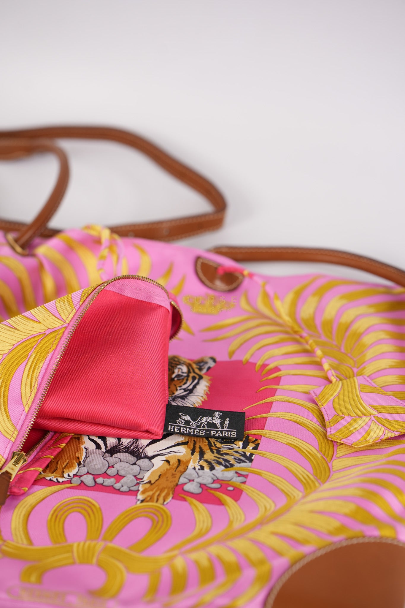 Tiger Pattern Silky City Multicolor Crossbody Bag | Purse Maison Luxury Bags Shop