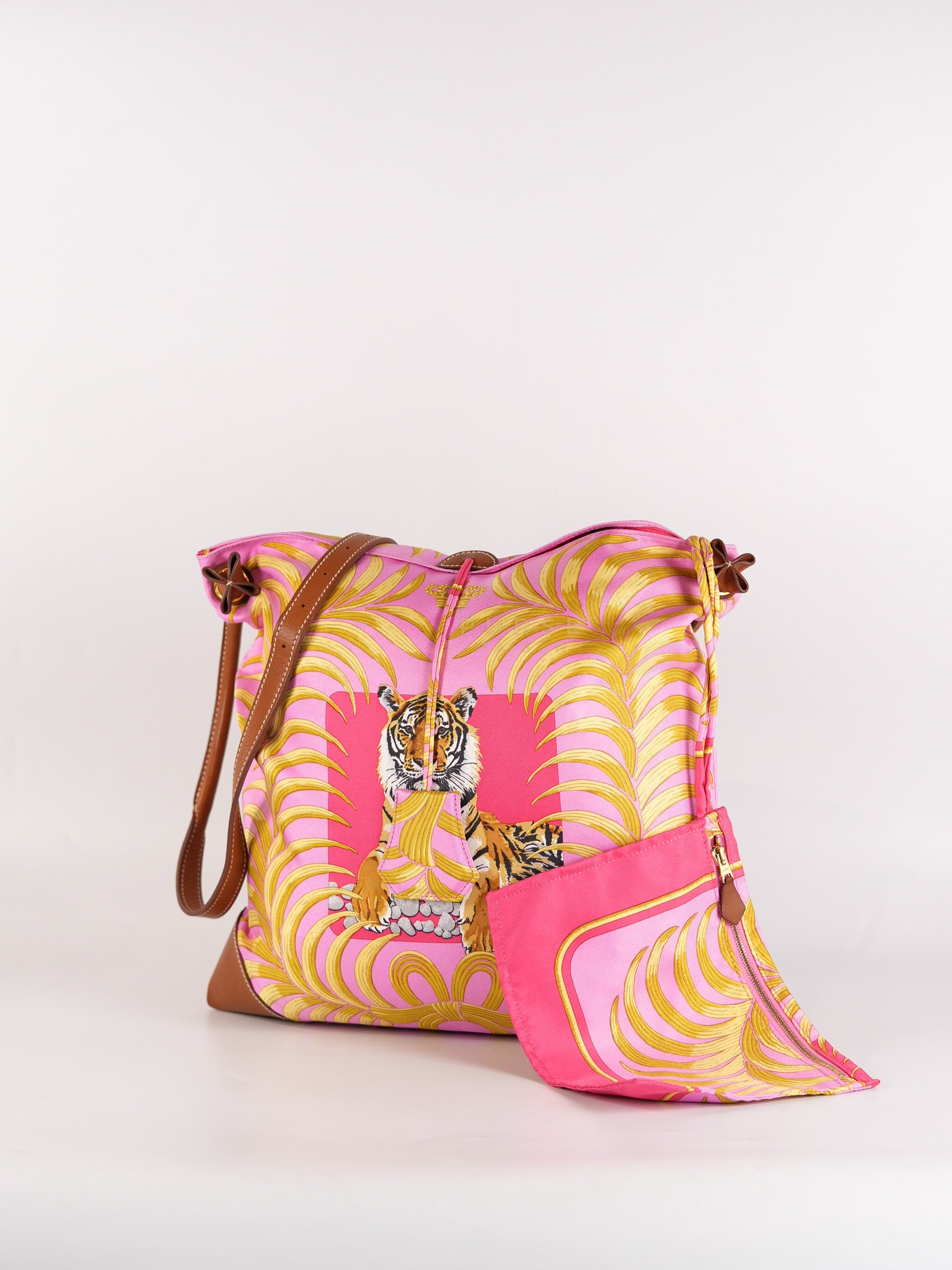 Tiger Pattern Silky City Multicolor Crossbody Bag | Purse Maison Luxury Bags Shop