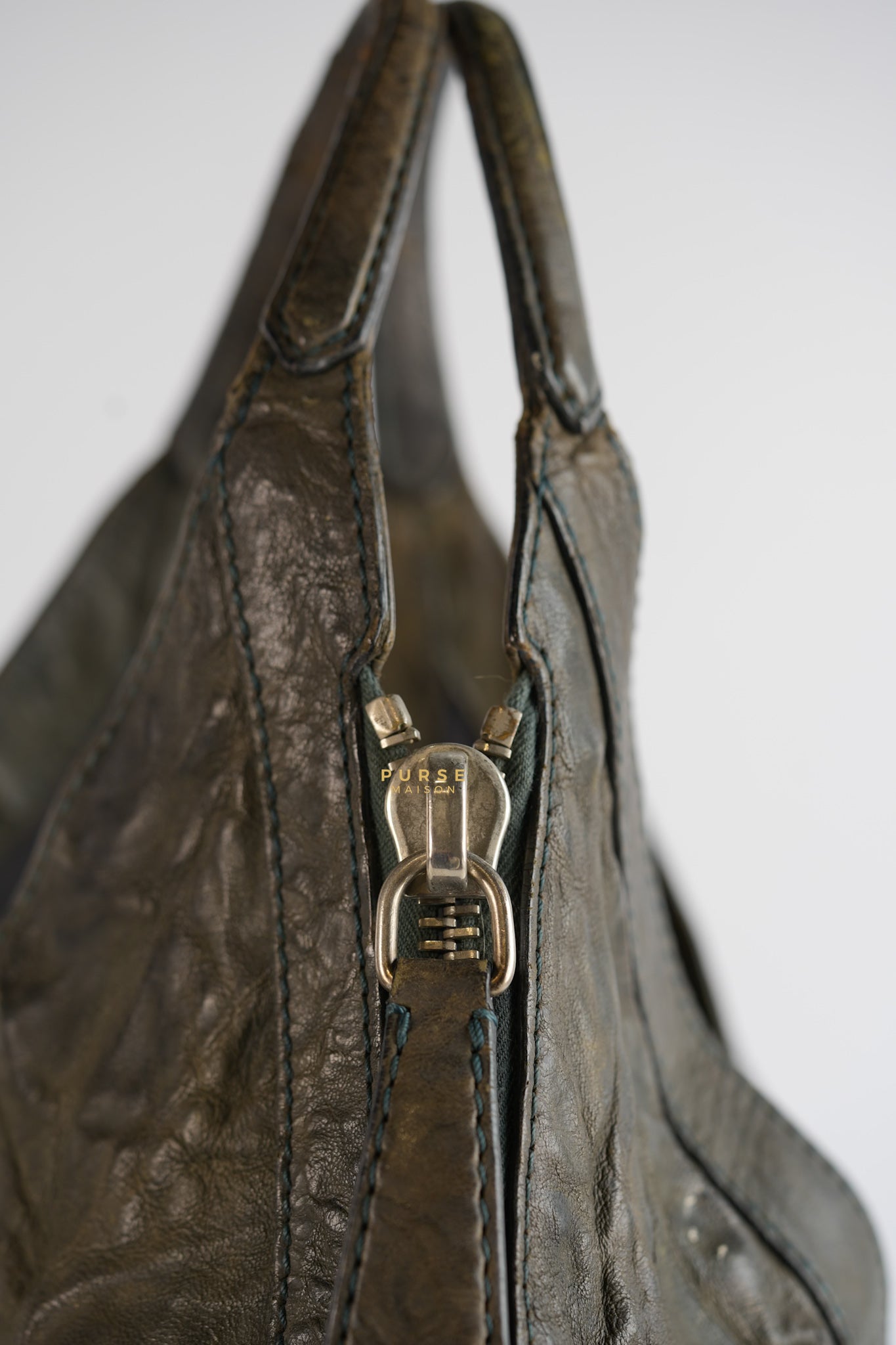 Tihan Hobo Leather Shoulder Bag | Purse Maison Luxury Bags Shop