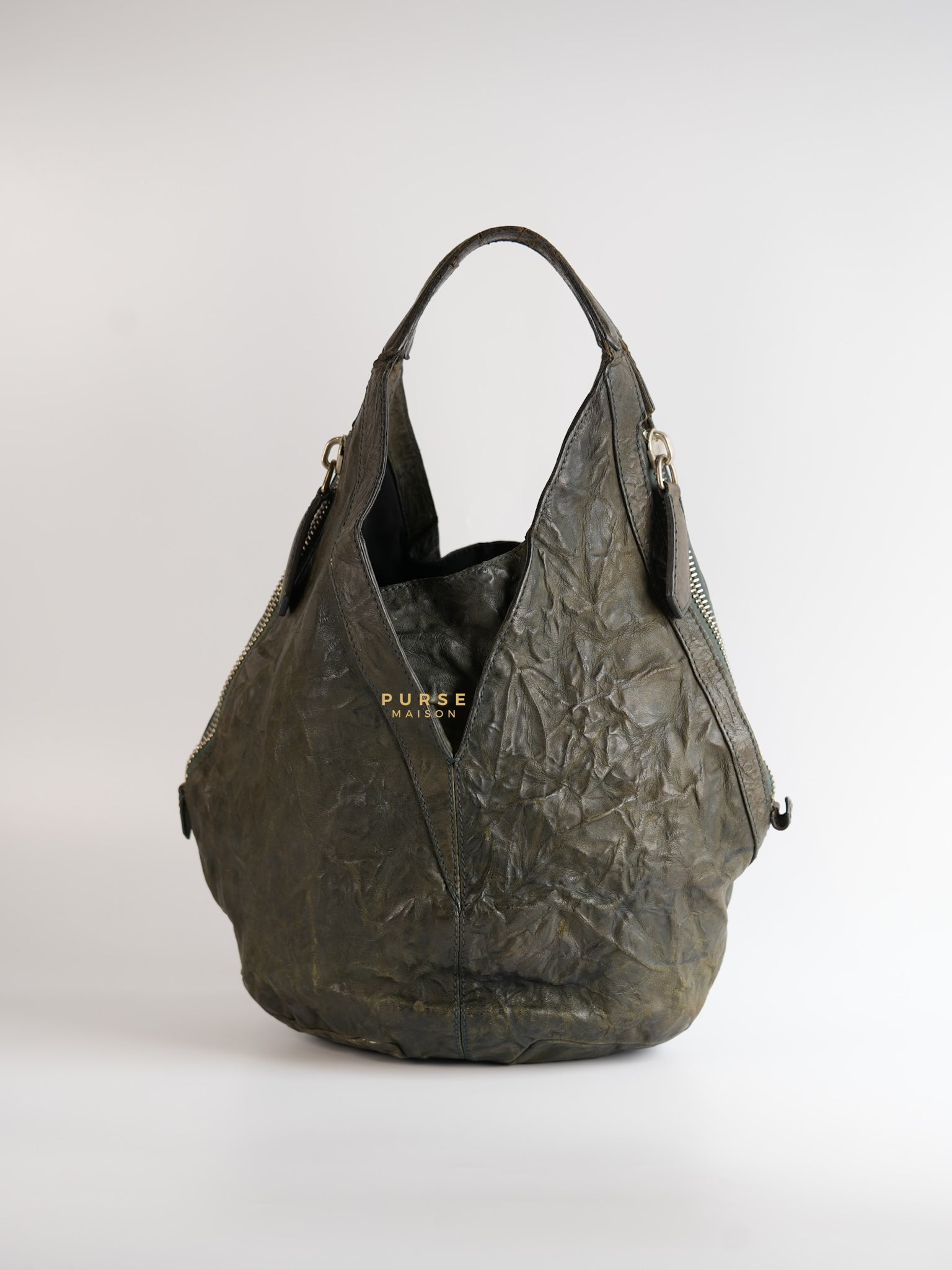 Tihan Hobo Leather Shoulder Bag | Purse Maison Luxury Bags Shop