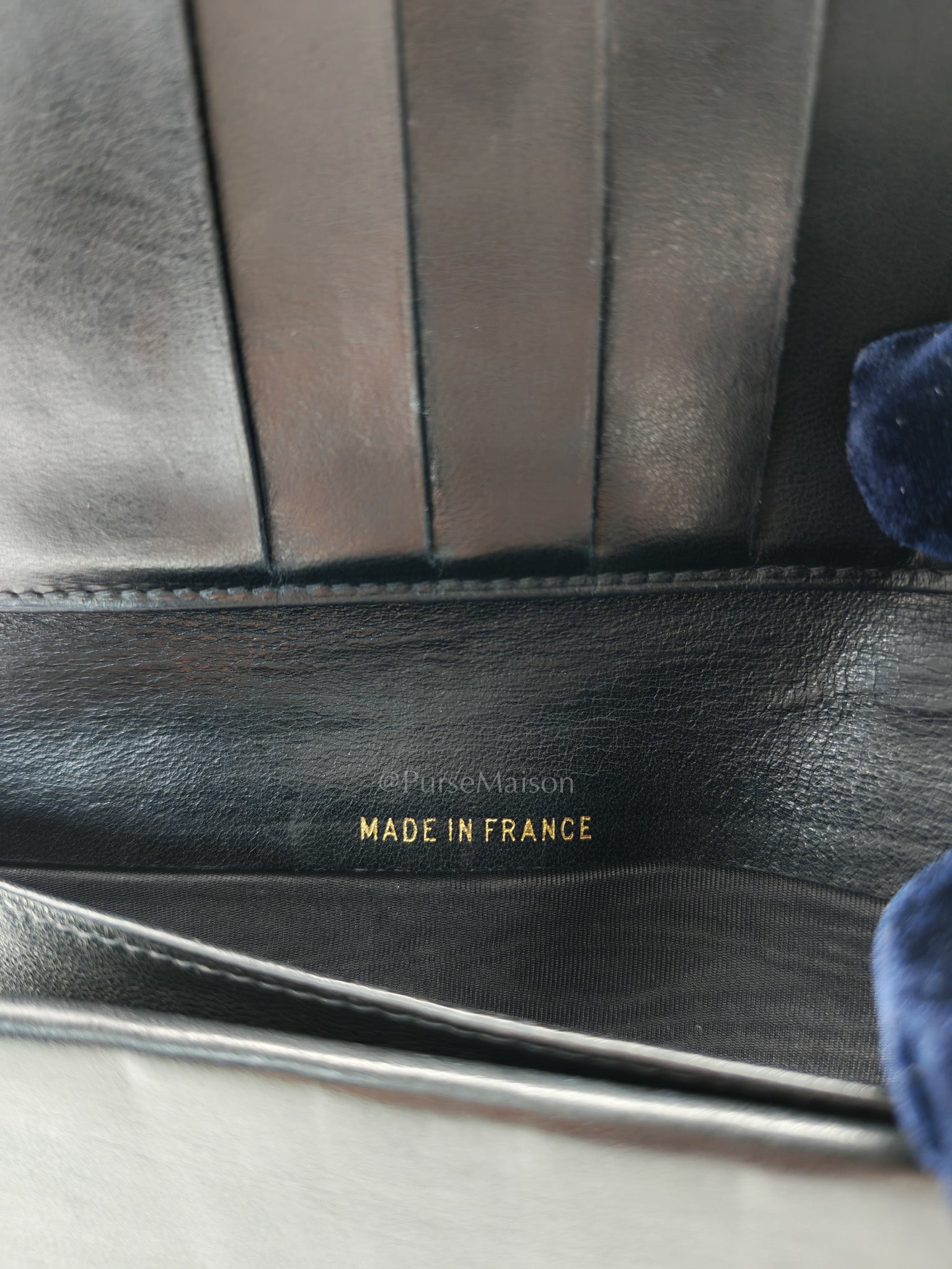 Timeless CC French Wallet in Black Caviar Leather Series 6 | Purse Maison Luxury Bags Shop