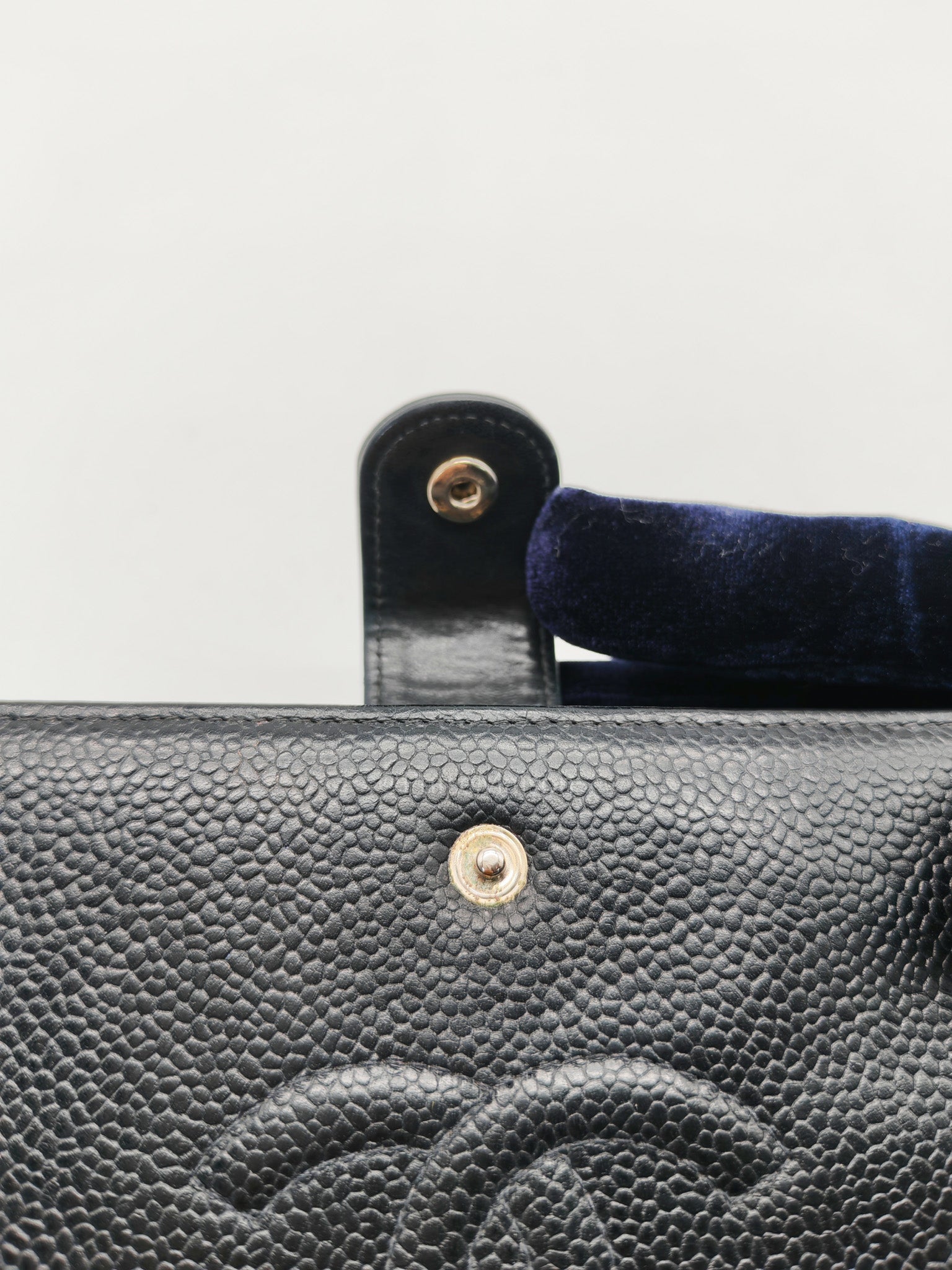 Timeless CC French Wallet in Black Caviar Leather Series 6 | Purse Maison Luxury Bags Shop