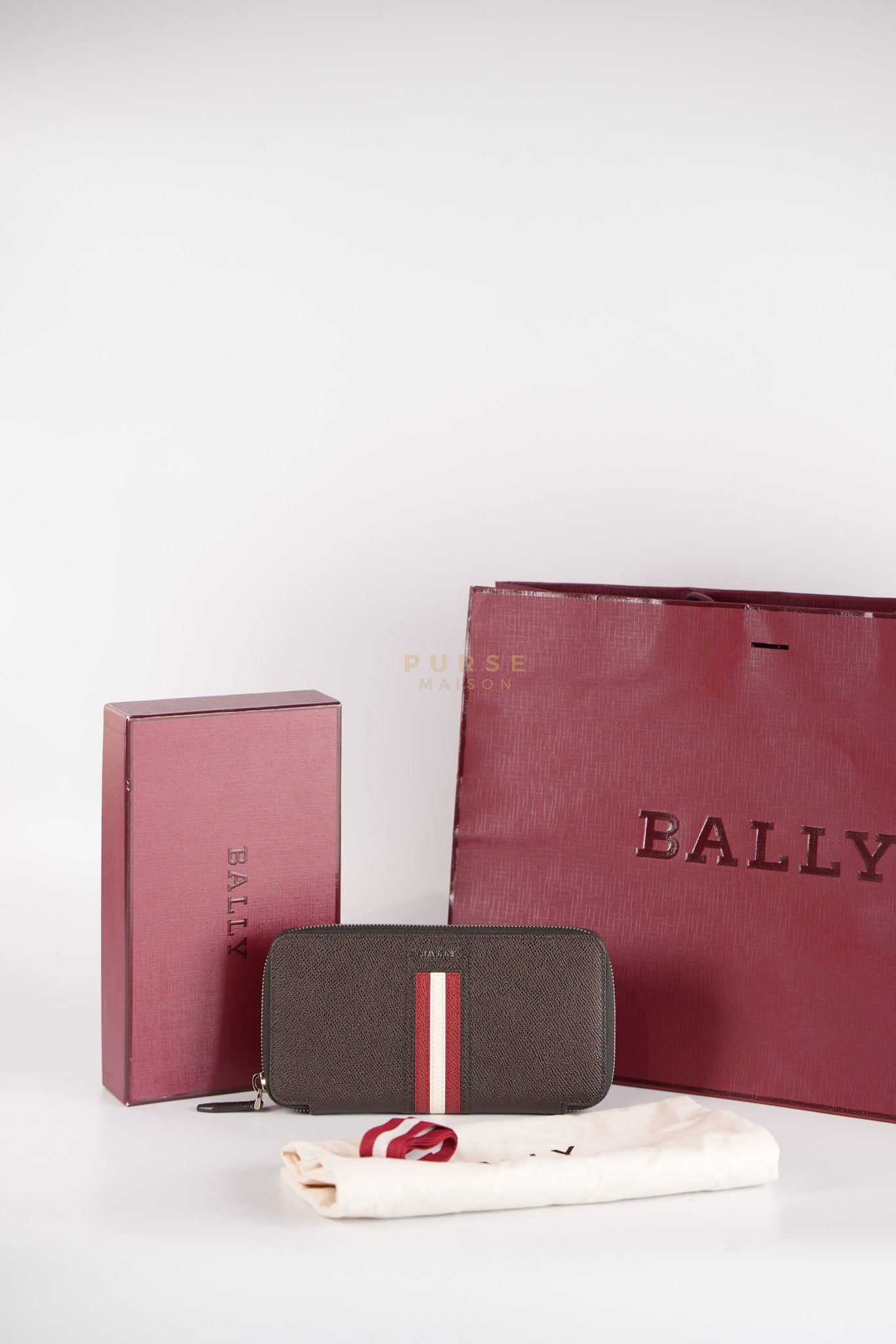 Tirk Mens Coffee Travel Long Wallet | Purse Maison Luxury Bags Shop