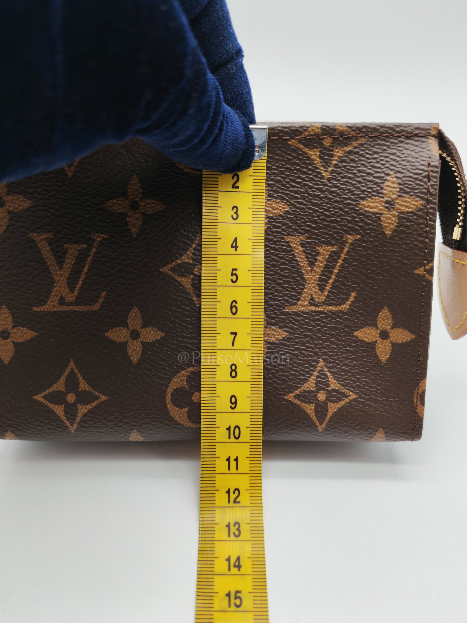 Toiletry Pouch 15 in monogram Canvas (Date code: UB0281) | Purse Maison Luxury Bags Shop