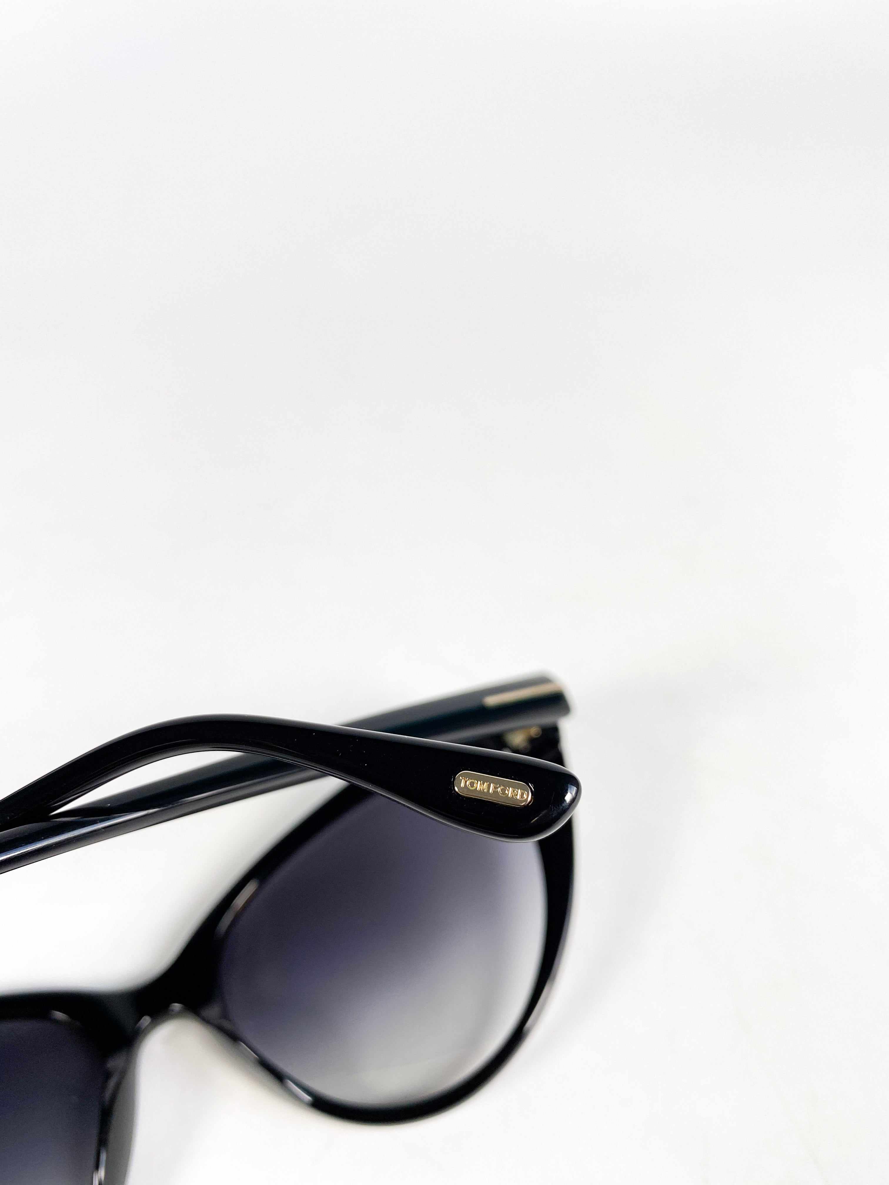 Tom Ford Harlow Black Sunglasses