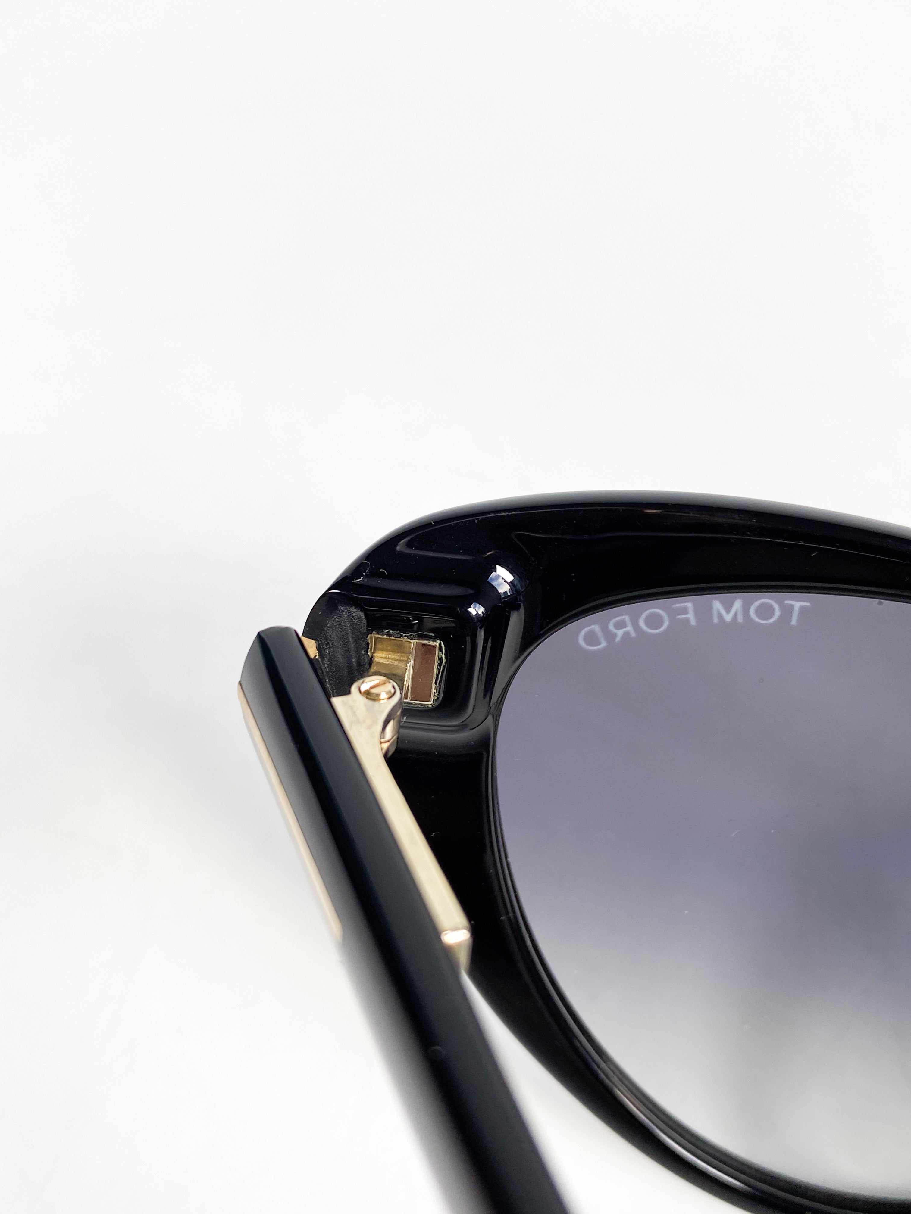 Tom Ford Harlow Black Sunglasses
