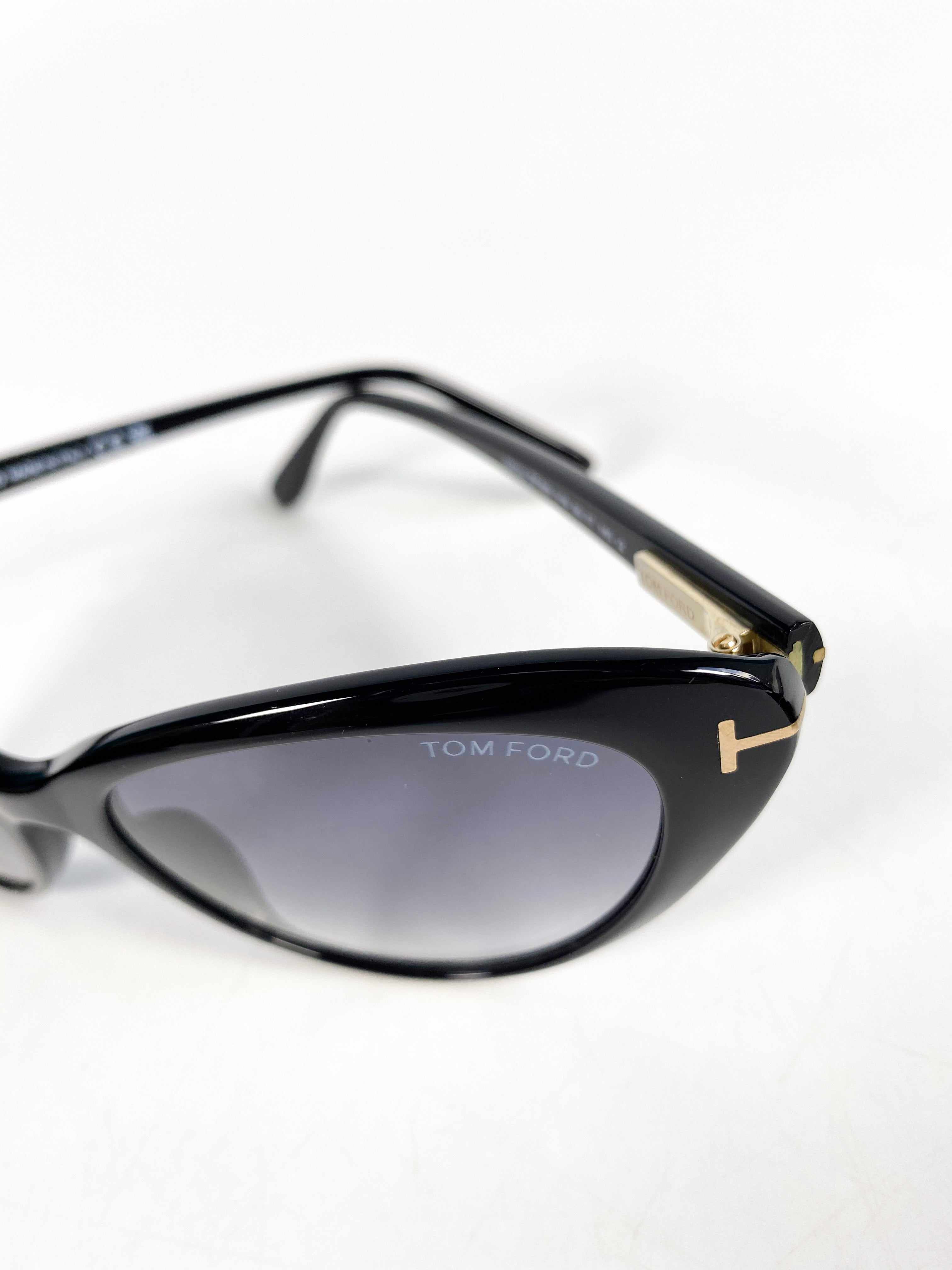 Tom Ford Harlow Black Sunglasses