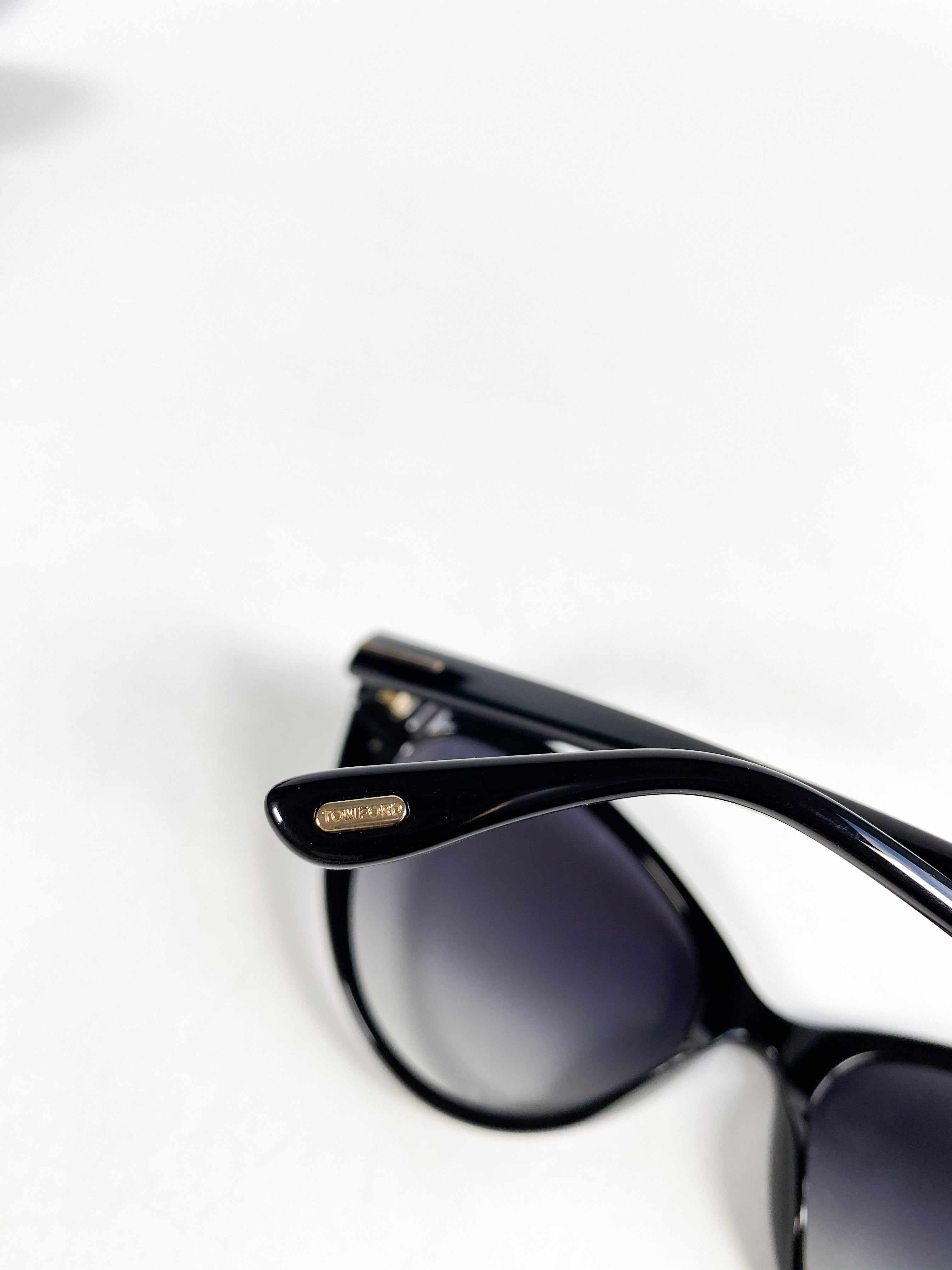Tom Ford Harlow Black Sunglasses