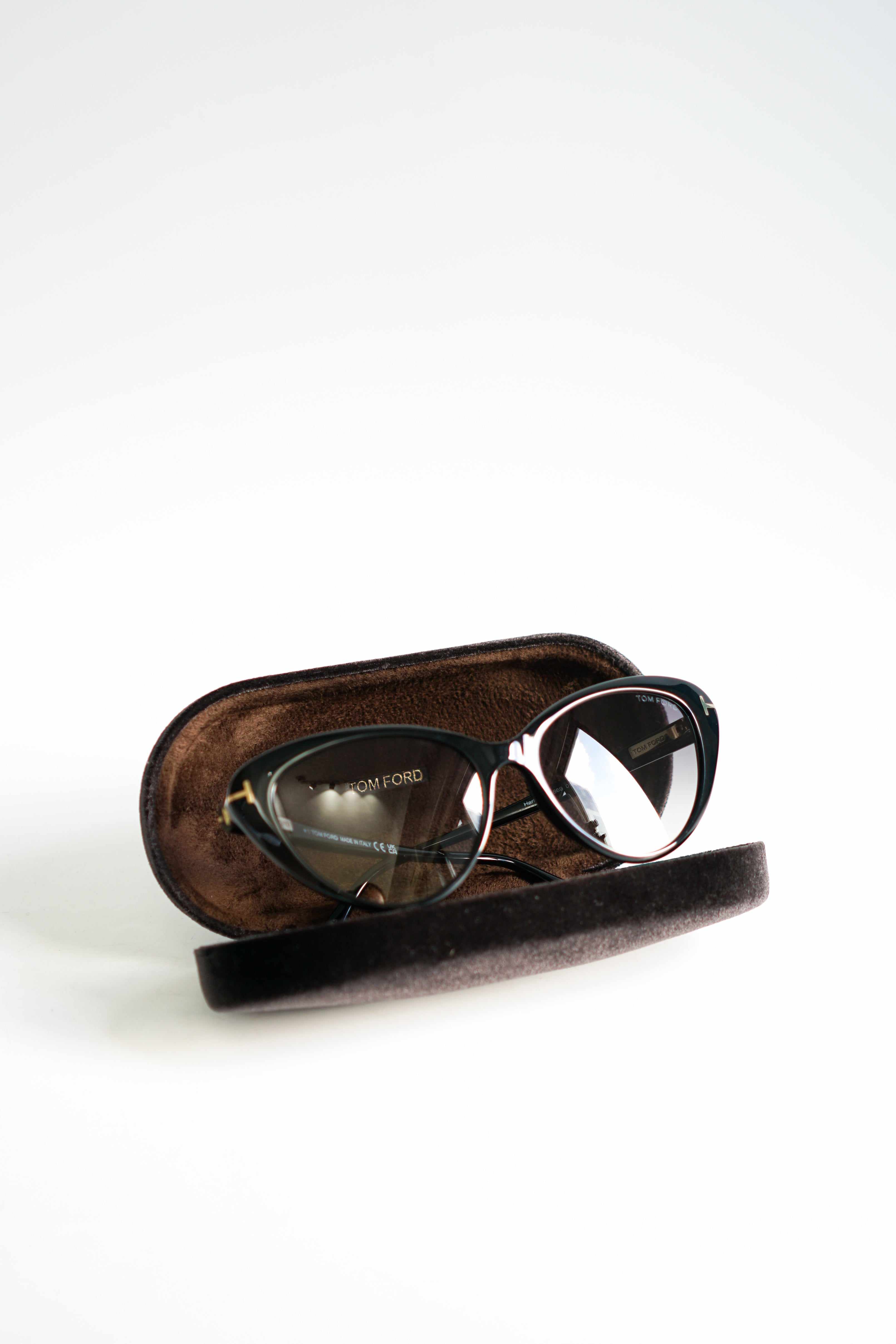 Tom Ford Harlow Black Sunglasses