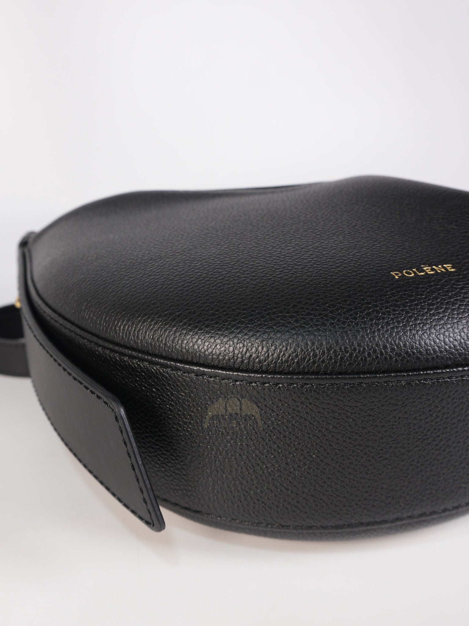 Tonca Monochrome Noir in Graine Leather | Purse Maison Luxury Bags Shop