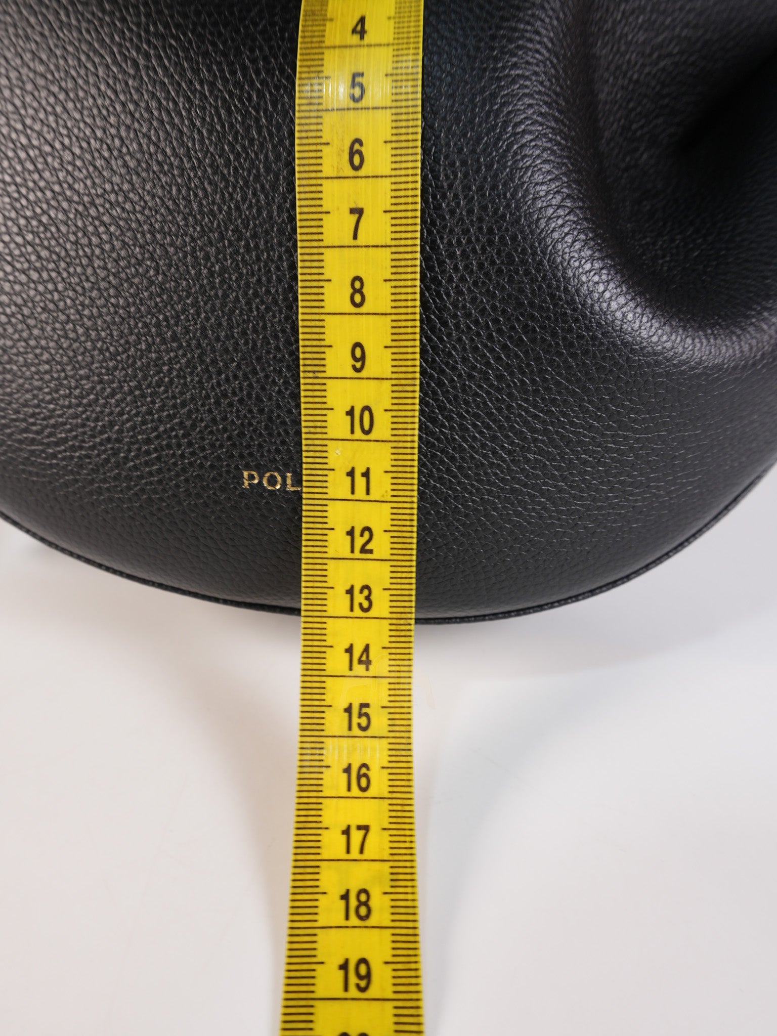 Tonca Monochrome Noir in Graine Leather | Purse Maison Luxury Bags Shop