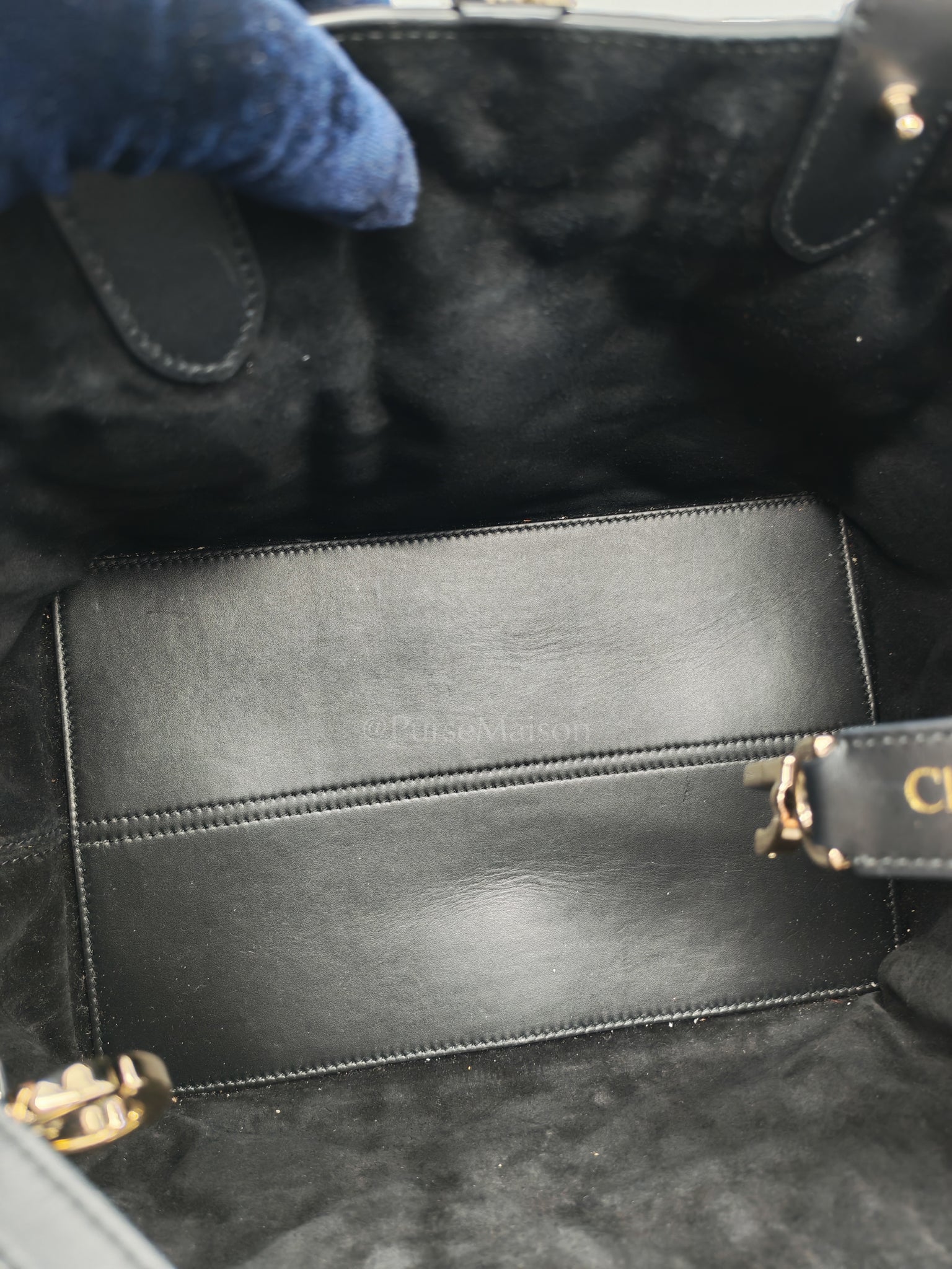Toujours Medium in Black Lambskin Leather Hand Bag | Purse Maison Luxury Bags Shop