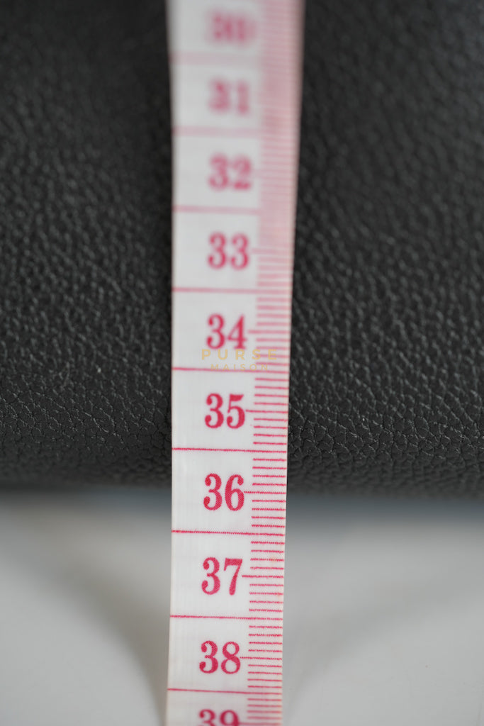 Tournon Black Snake Skin Handle Taurillon Leather (Date Code: AH2195) | Purse Maison Luxury Bags Shop