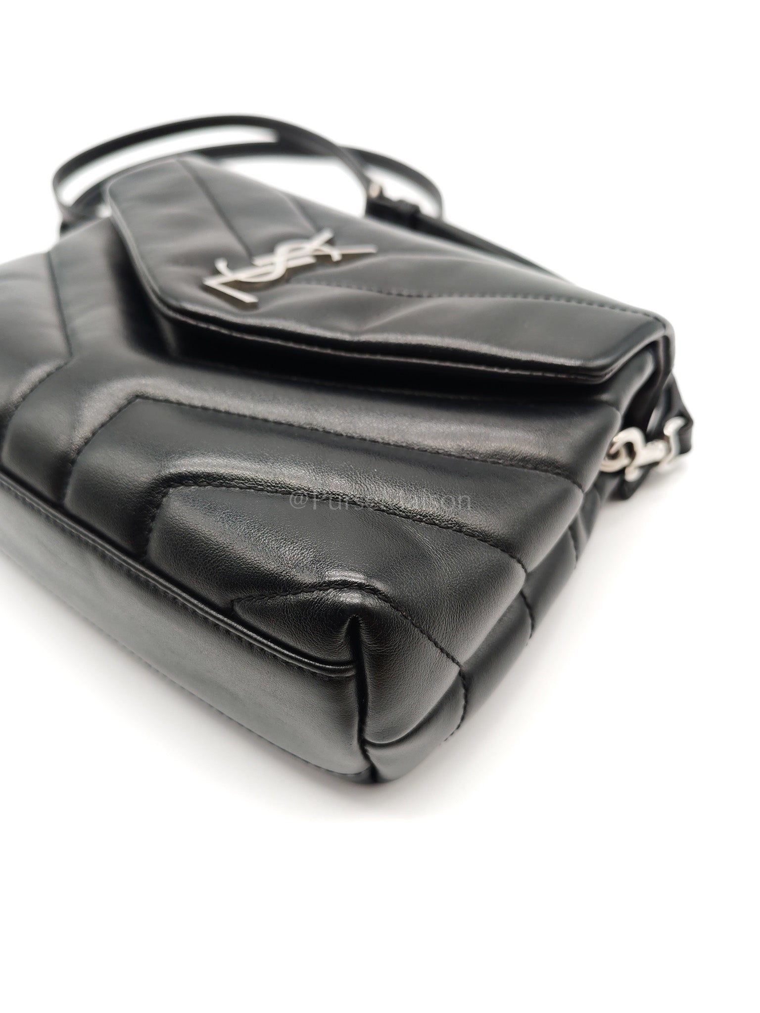 Toy Lou Lou in Black Calfskin Leather Crossbody Bag | Purse Maison Luxury Bags Shop