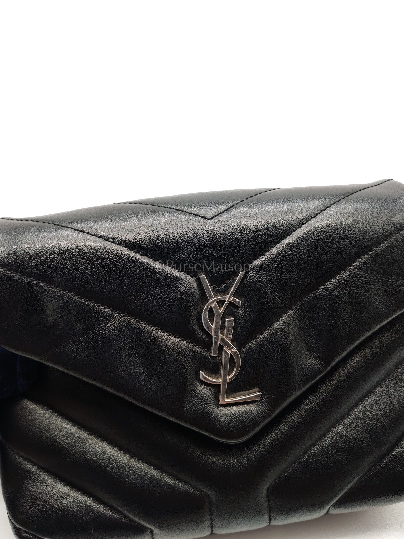 Toy Lou Lou in Black Calfskin Leather Crossbody Bag | Purse Maison Luxury Bags Shop