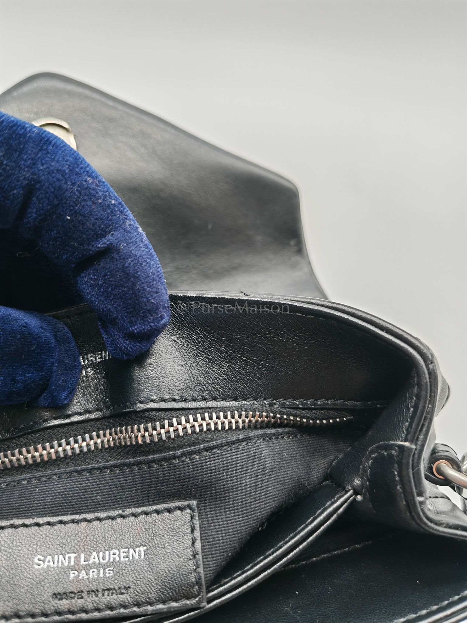 Toy Lou Lou in Black Calfskin Leather Crossbody Bag | Purse Maison Luxury Bags Shop