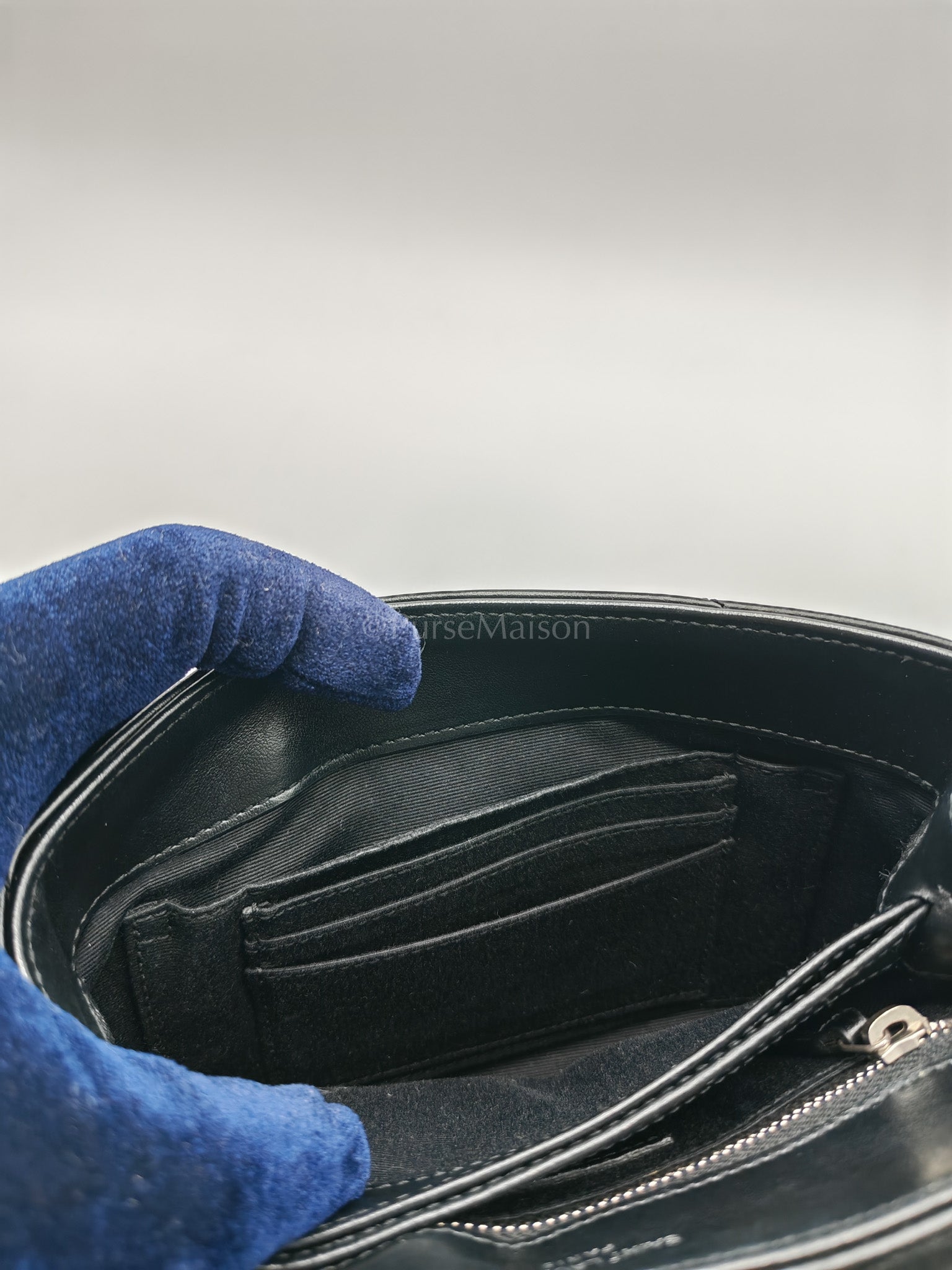 Toy Lou Lou in Black Calfskin Leather Crossbody Bag | Purse Maison Luxury Bags Shop