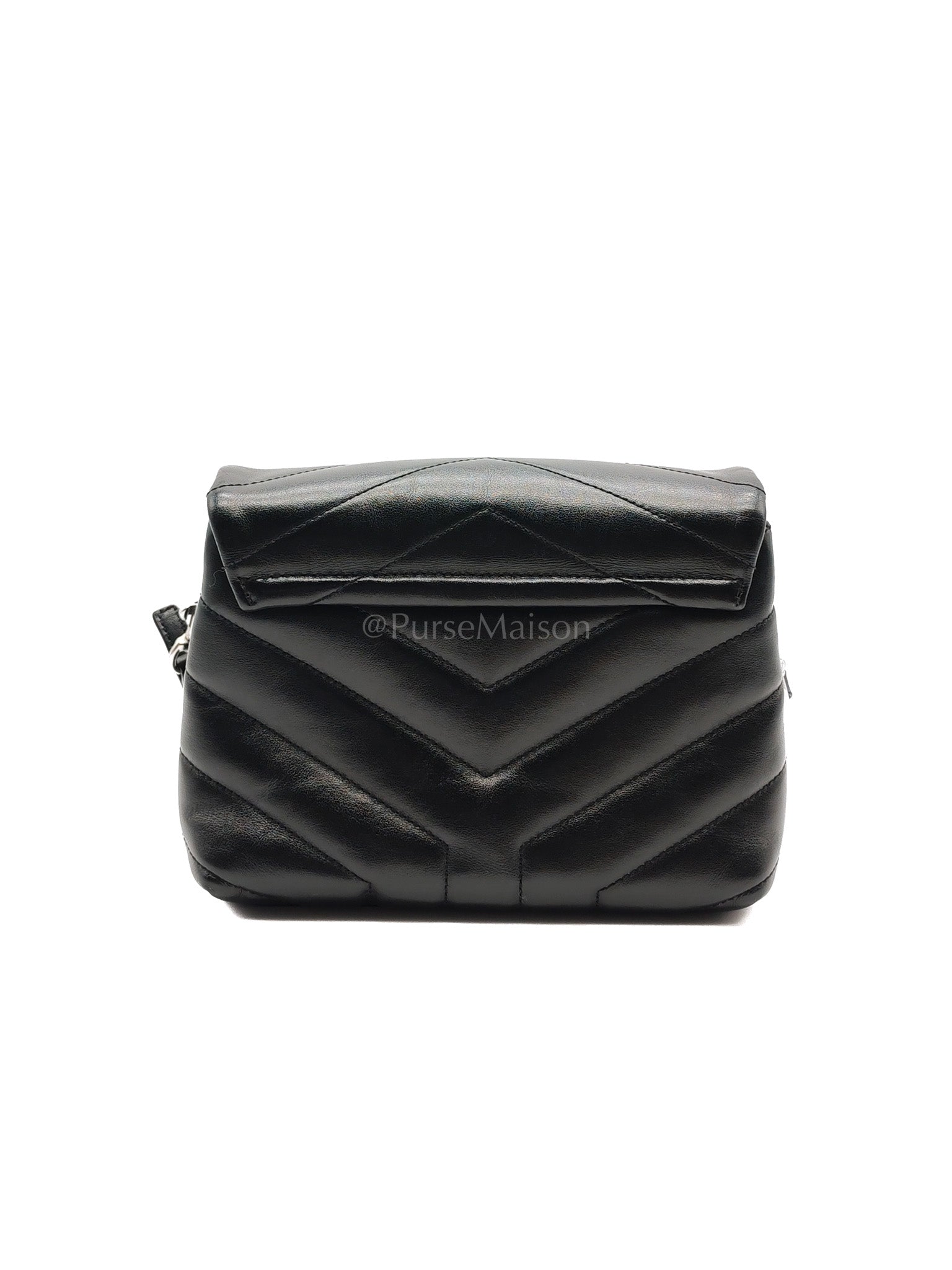 Toy Lou Lou in Black Calfskin Leather Crossbody Bag | Purse Maison Luxury Bags Shop