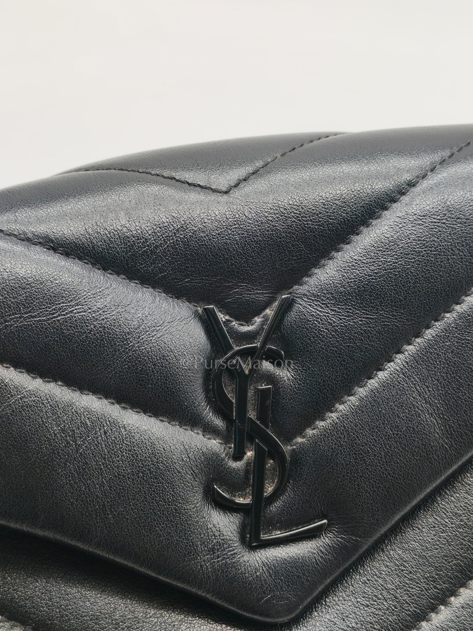 Toy Loulou Crossbody Bag in Black Quilted Calfskin Leather | Purse Maison Luxury Bags Shop