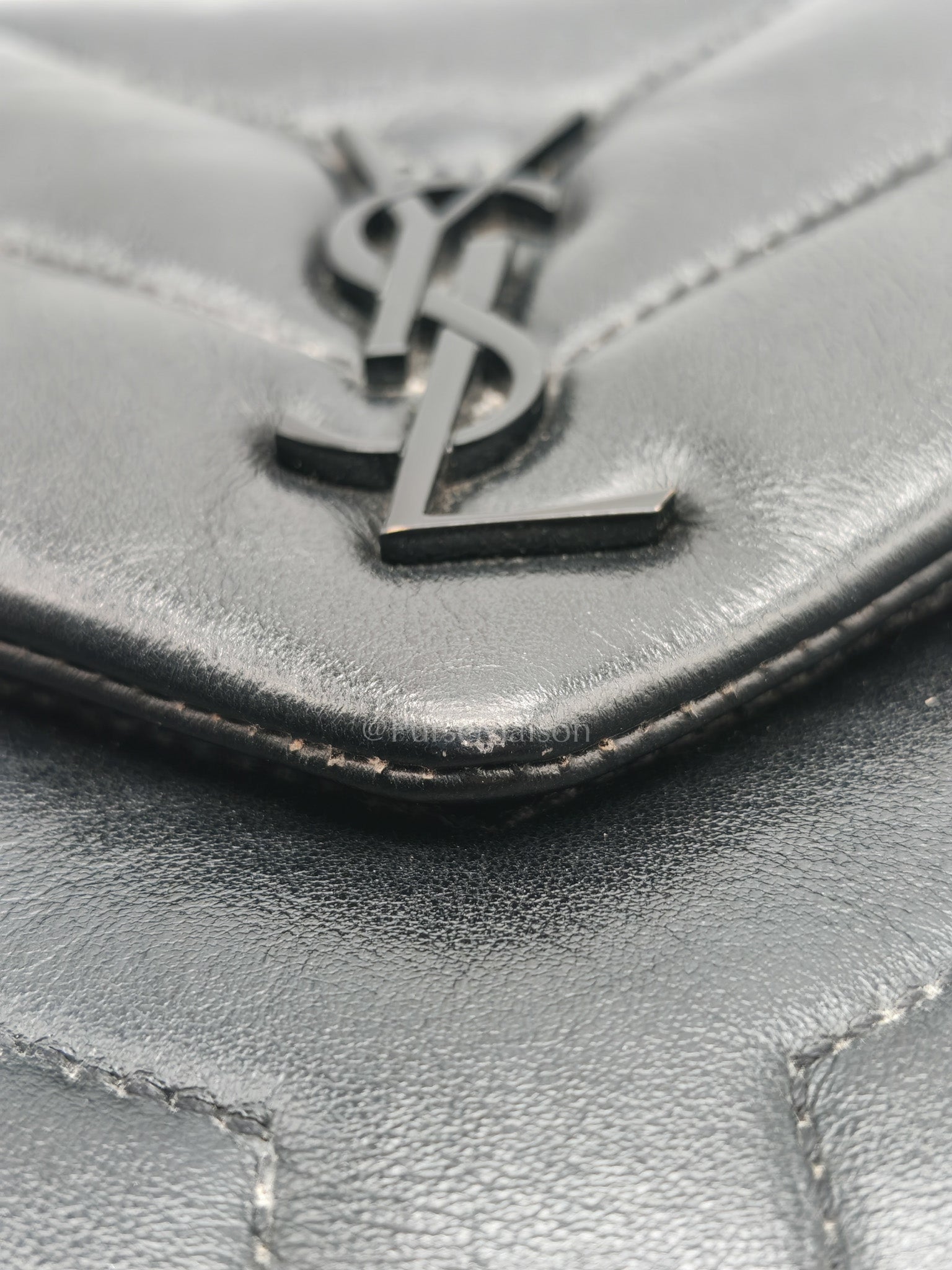 Toy Loulou Crossbody Bag in Black Quilted Calfskin Leather | Purse Maison Luxury Bags Shop