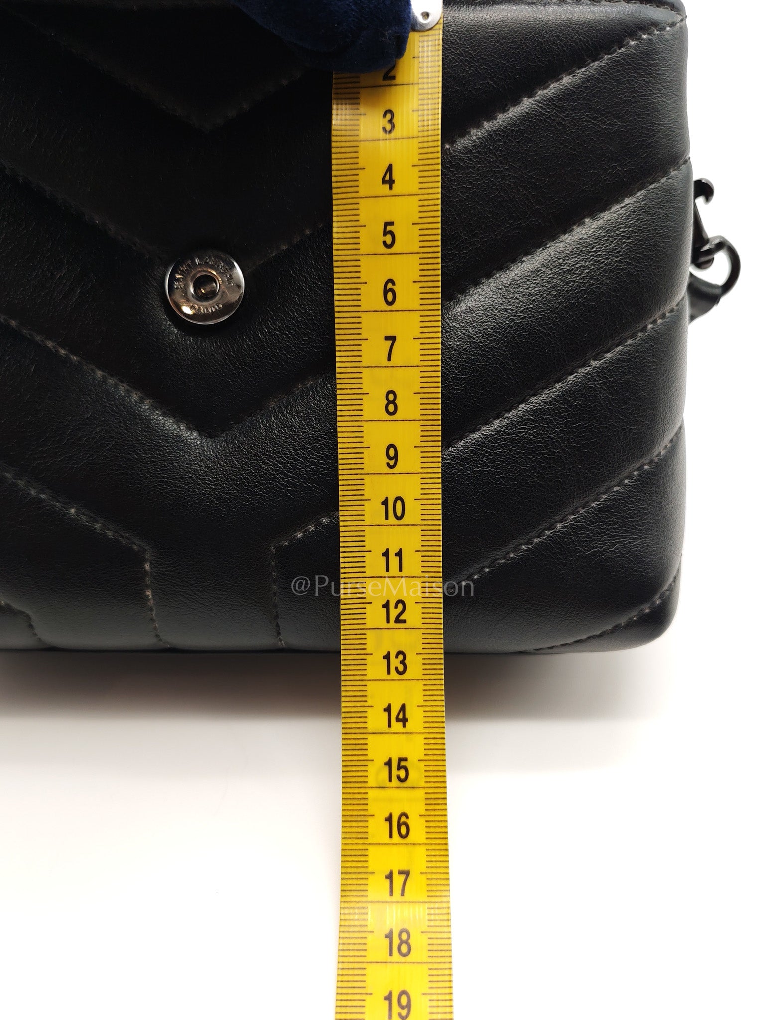 Toy Loulou Crossbody Bag in Black Quilted Calfskin Leather | Purse Maison Luxury Bags Shop