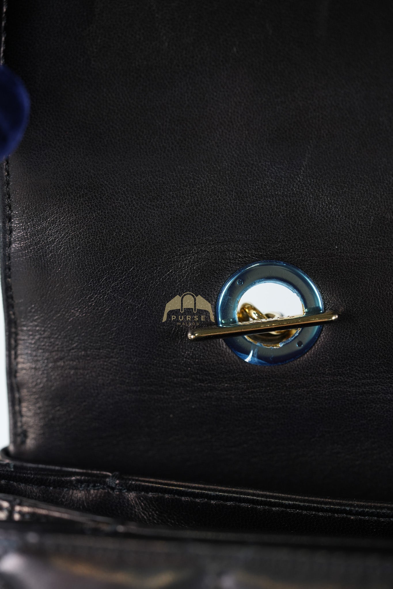 Trendy CC Top Handle Jumbo in Black Lambskin Light Gold Hardware (Series 19) | Purse Maison Luxury Bags Shop