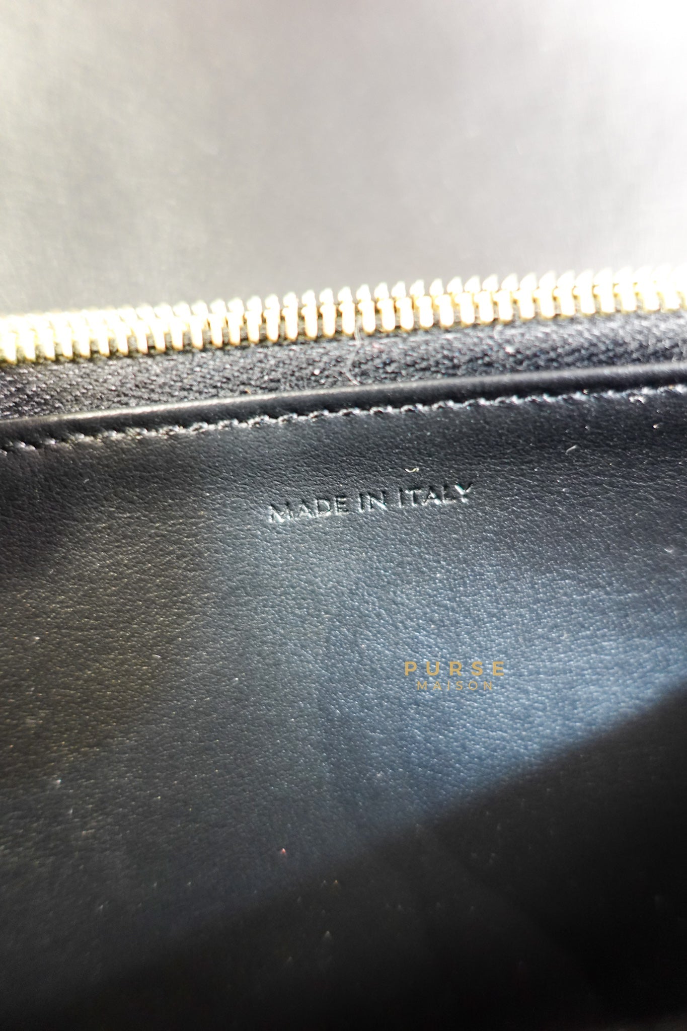 Triomphe Long Flap Wallet in Black Shiny Calfskin | Purse Maison Luxury Bags Shop