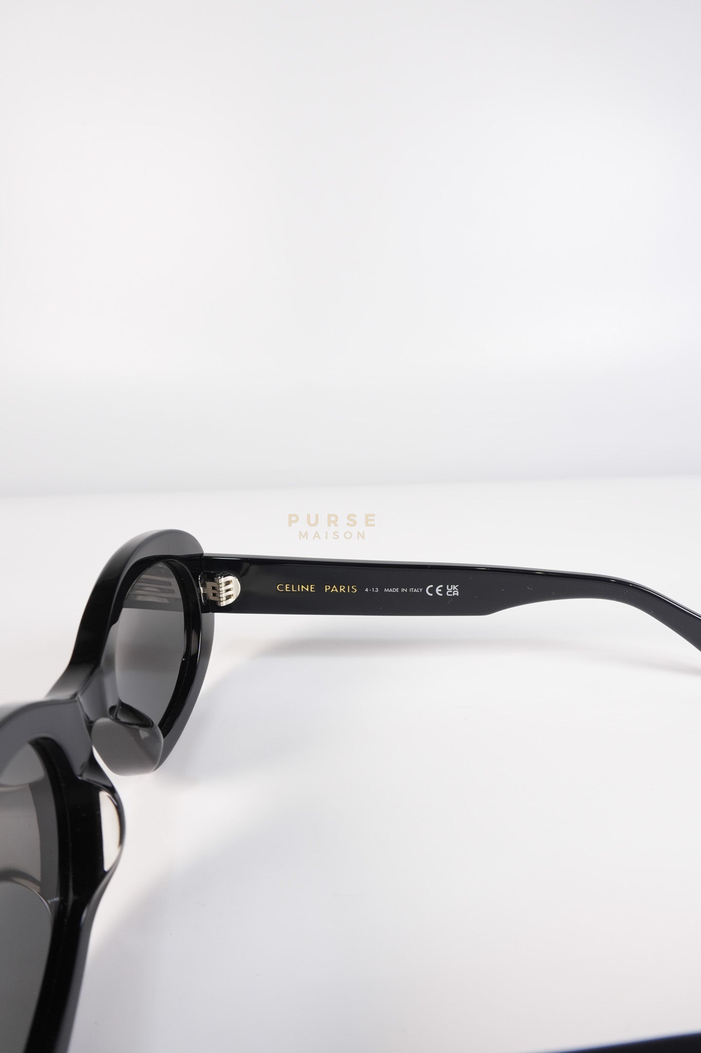 Triomphe Sunglasses in Black | Purse Maison Luxury Bags Shop