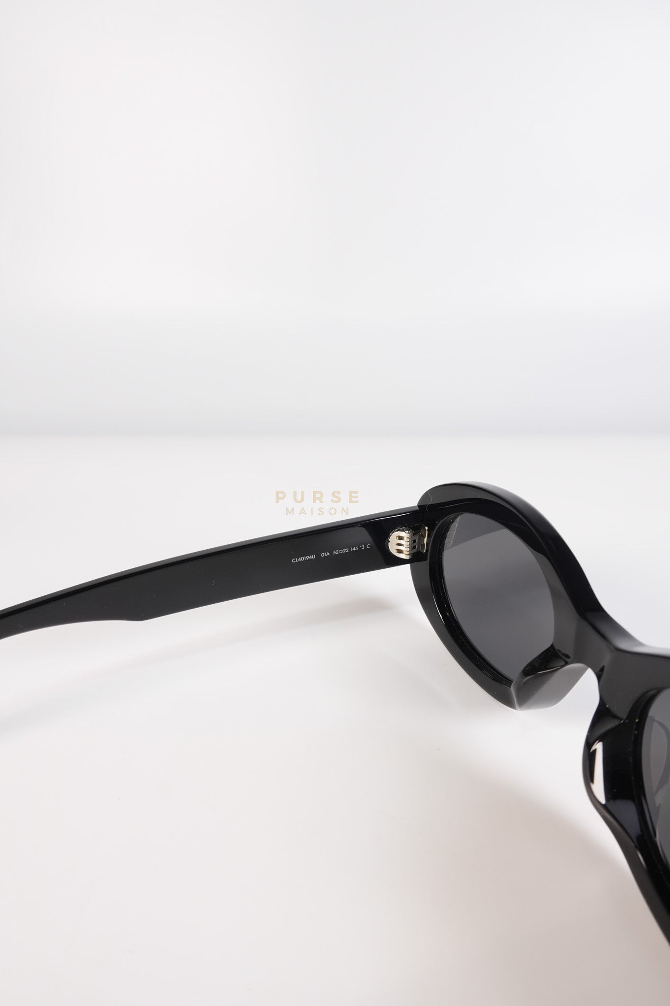 Triomphe Sunglasses in Black | Purse Maison Luxury Bags Shop