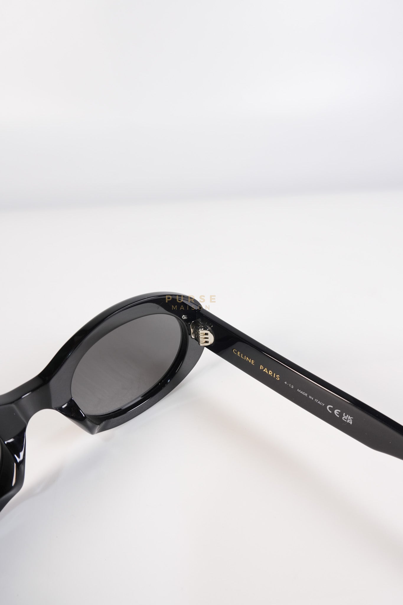 Triomphe Sunglasses in Black | Purse Maison Luxury Bags Shop