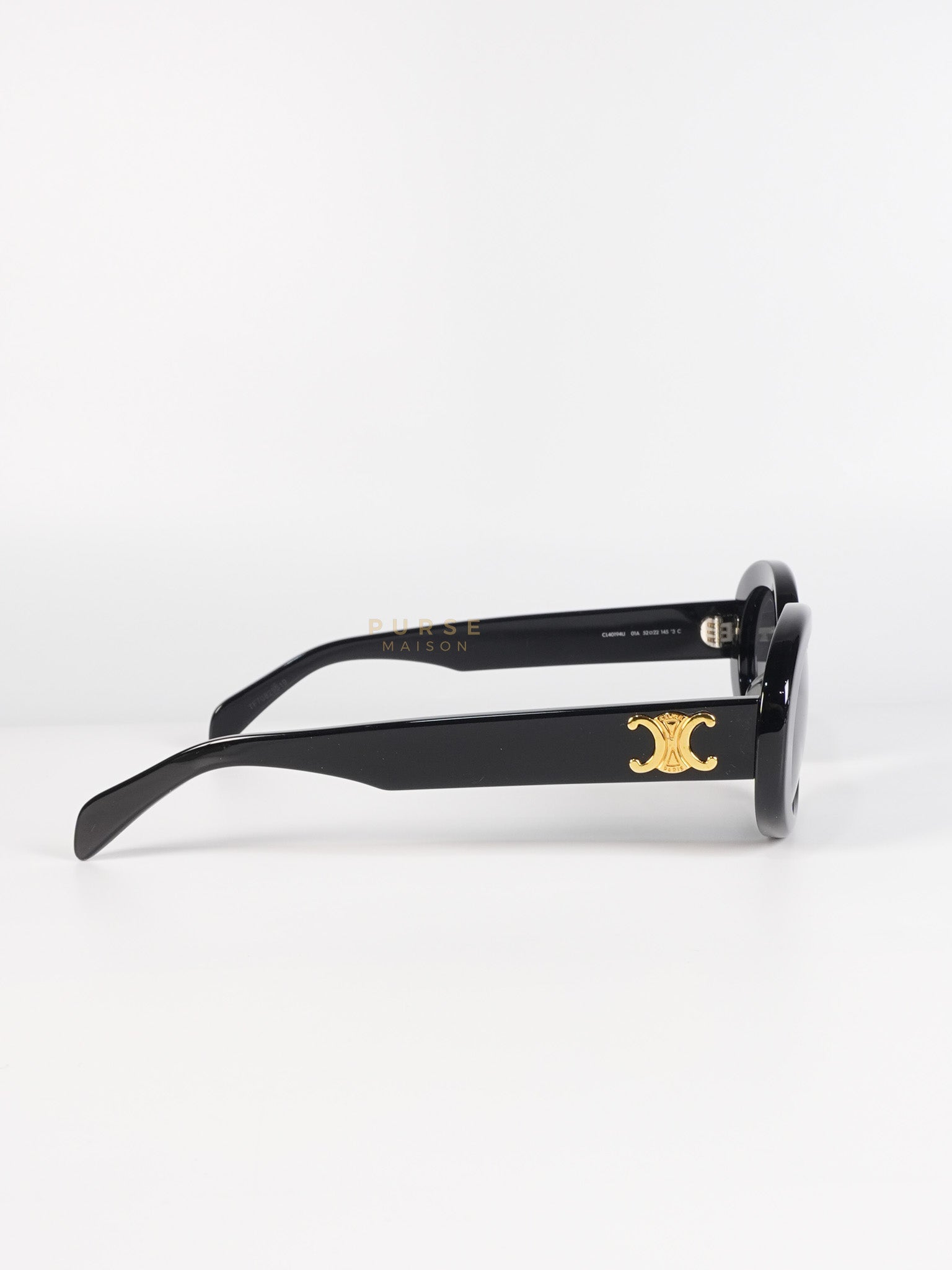 Triomphe Sunglasses in Black | Purse Maison Luxury Bags Shop