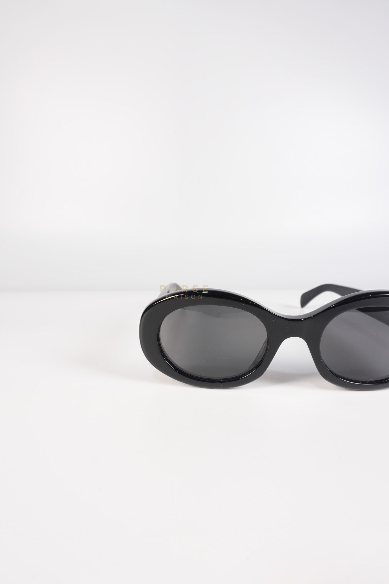 Triomphe Sunglasses in Black | Purse Maison Luxury Bags Shop
