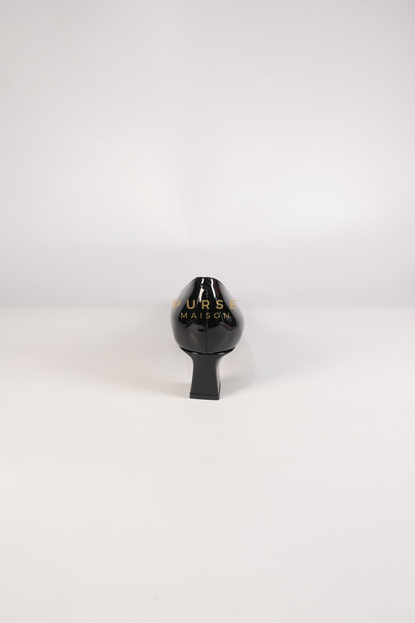 Trompette Ballerinas in Black Shoes Patent Leather Size 39.5 EU (25.5cm) | Purse Maison Luxury Bags Shop