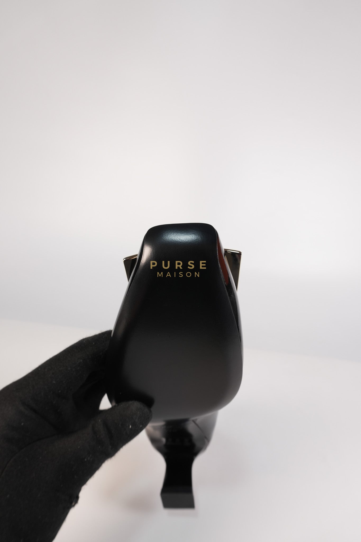 Trompette Ballerinas in Black Shoes Patent Leather Size 39.5 EU (25.5cm) | Purse Maison Luxury Bags Shop