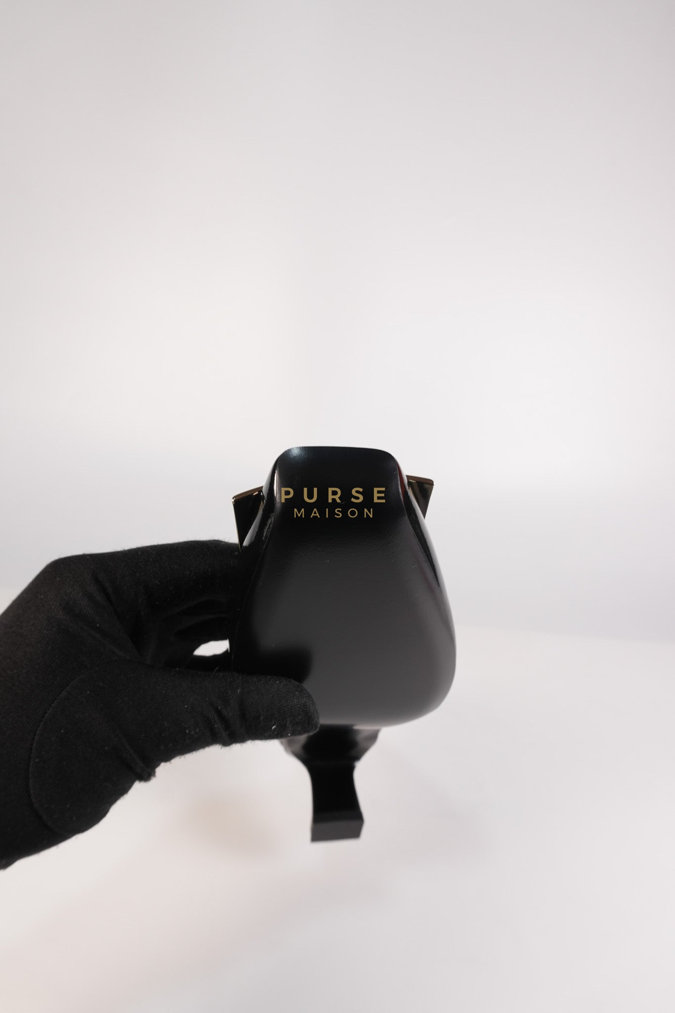 Trompette Ballerinas in Black Shoes Patent Leather Size 39.5 EU (25.5cm) | Purse Maison Luxury Bags Shop