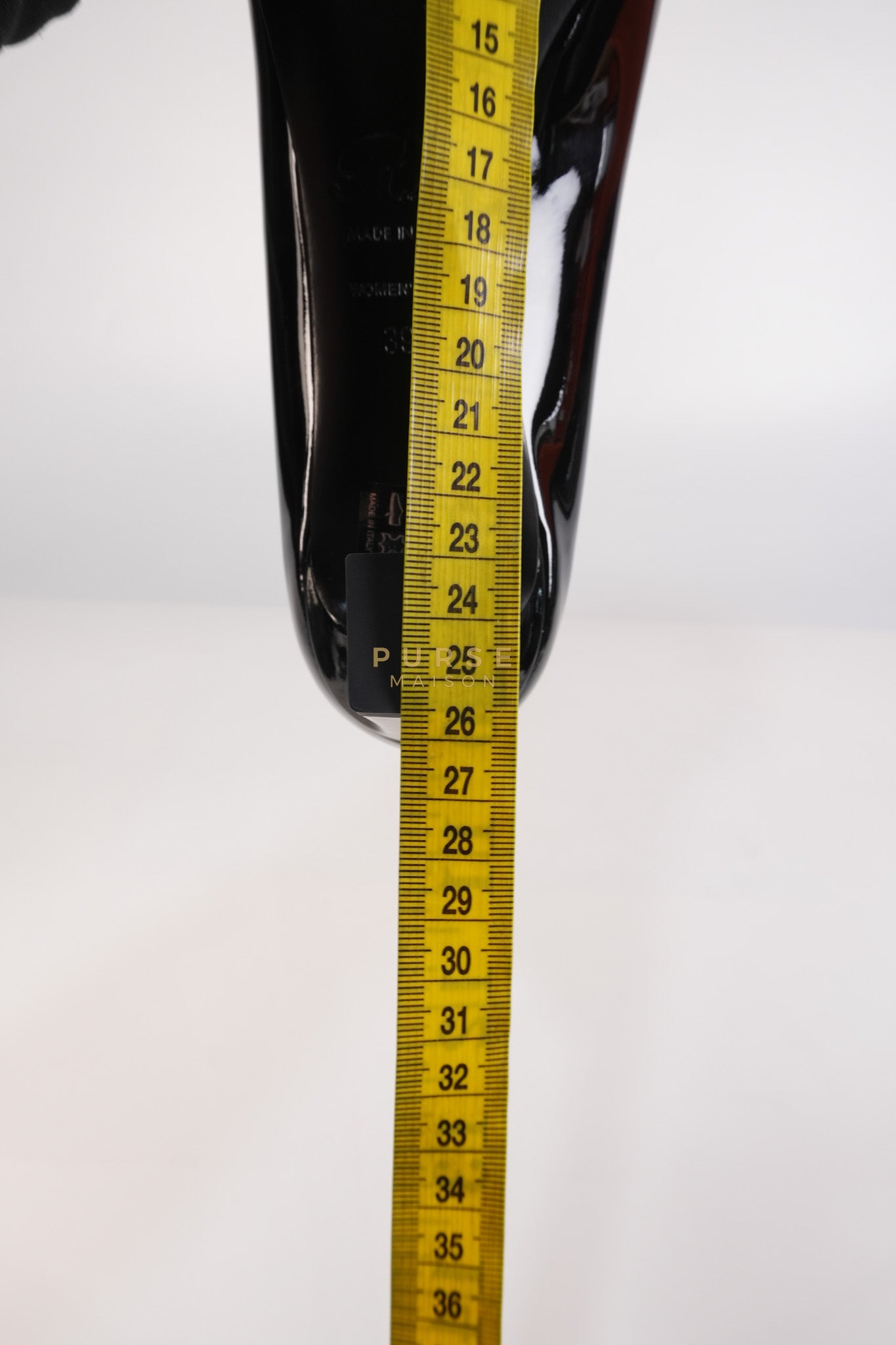 Trompette Ballerinas in Black Shoes Patent Leather Size 39.5 EU (25.5cm) | Purse Maison Luxury Bags Shop