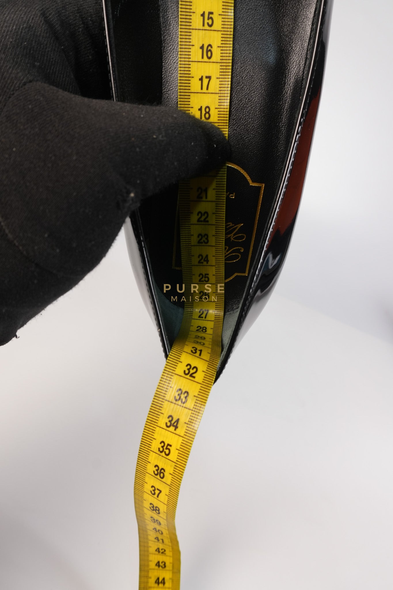 Trompette Ballerinas in Black Shoes Patent Leather Size 39.5 EU (25.5cm) | Purse Maison Luxury Bags Shop