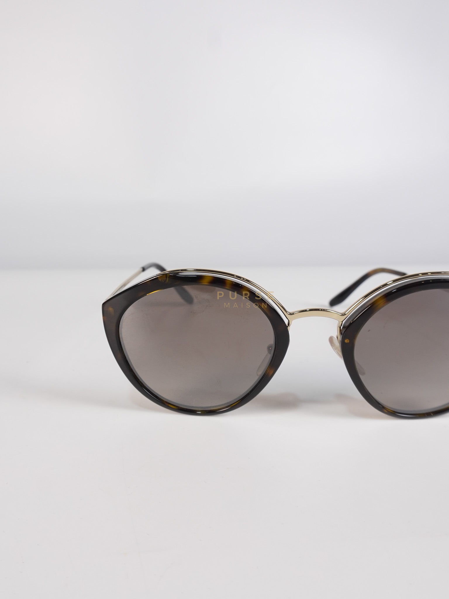 Turtle Round Cat Eye Sunglasses | Purse Maison Luxury Bags Shop